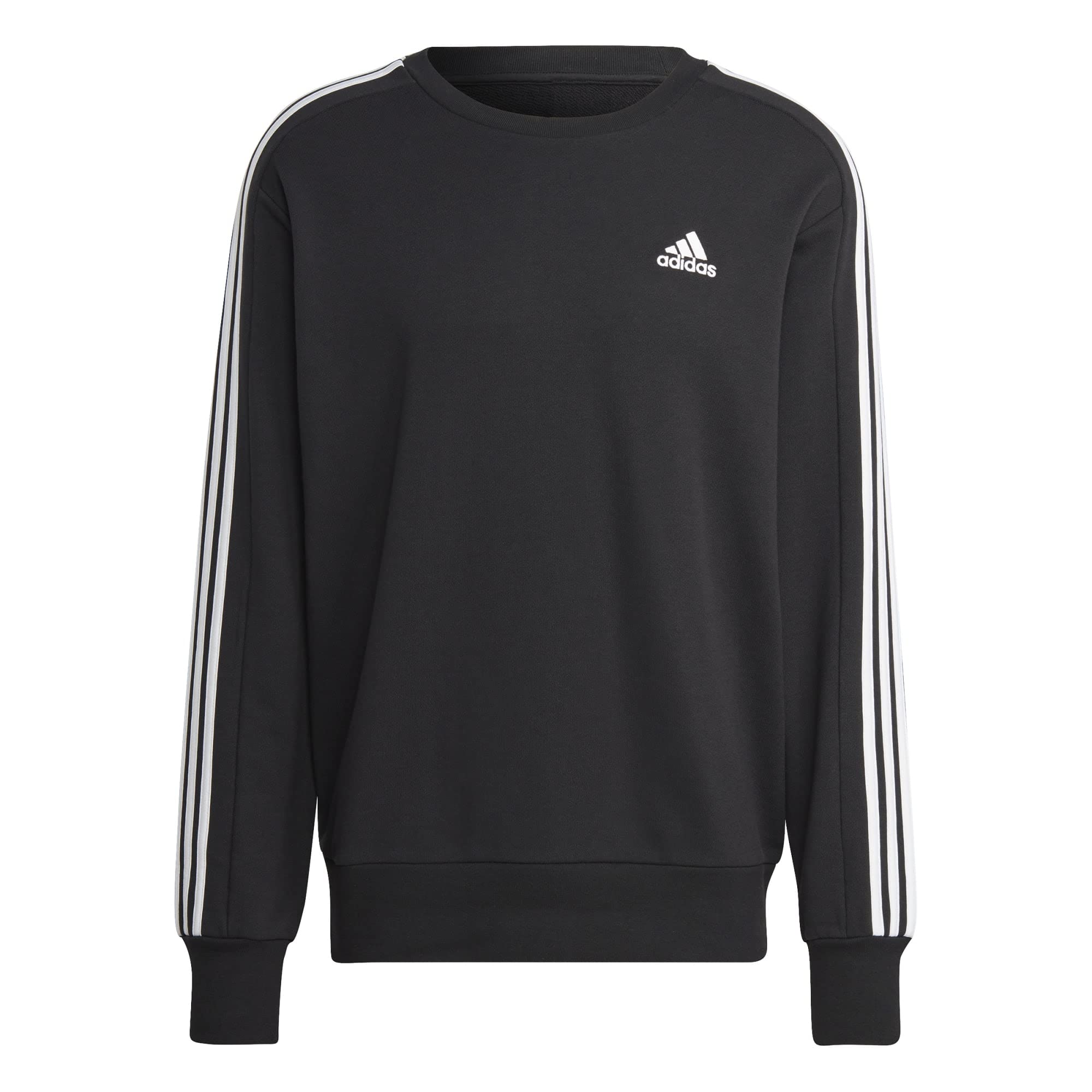 adidas M 3s Ft Swt, Sudadera, Hombre, Negro, L