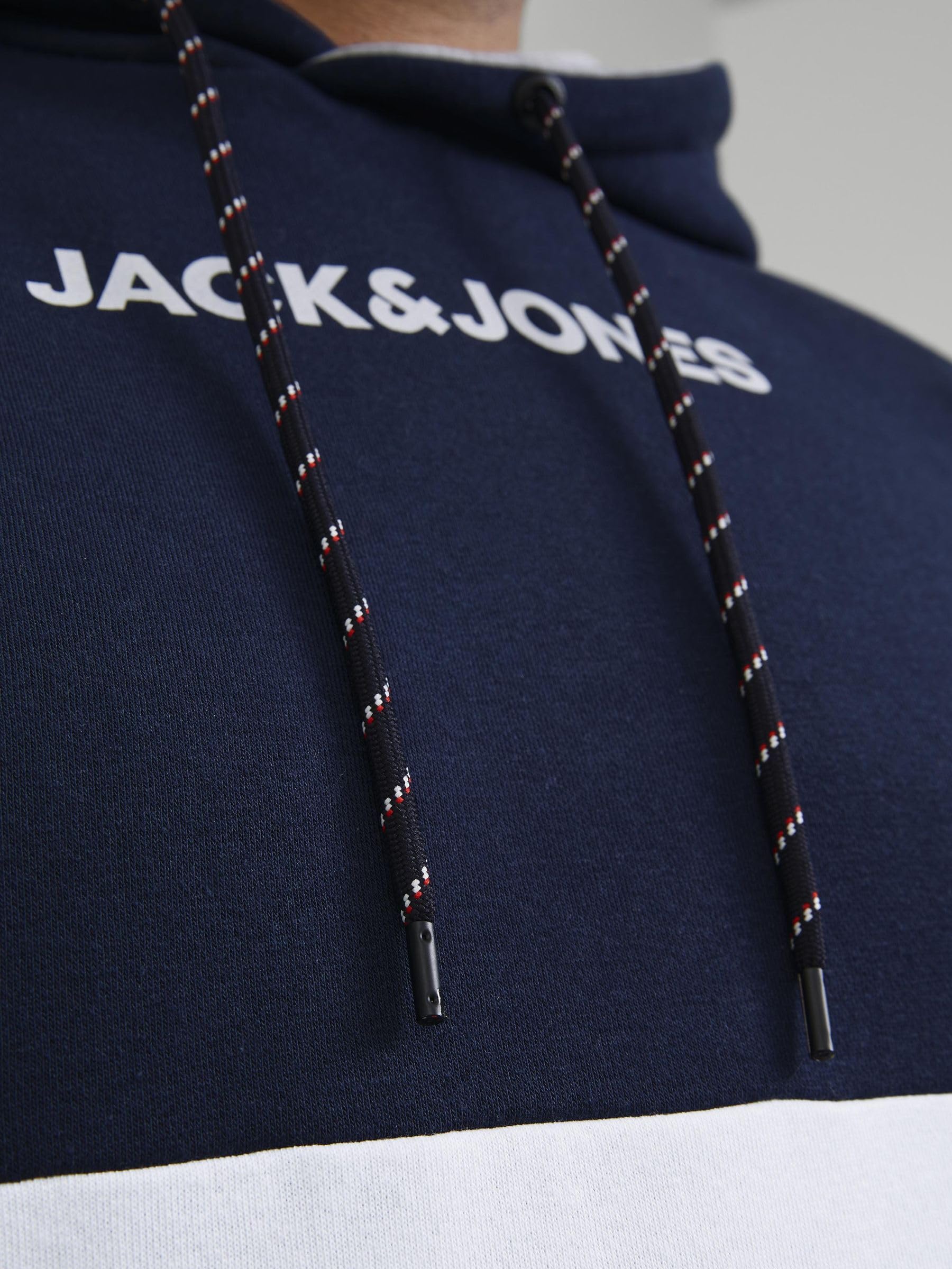Bestseller A/S Jjereid Blocking Sweat Hood Noos Pls Sudadera con Capucha para Hombre