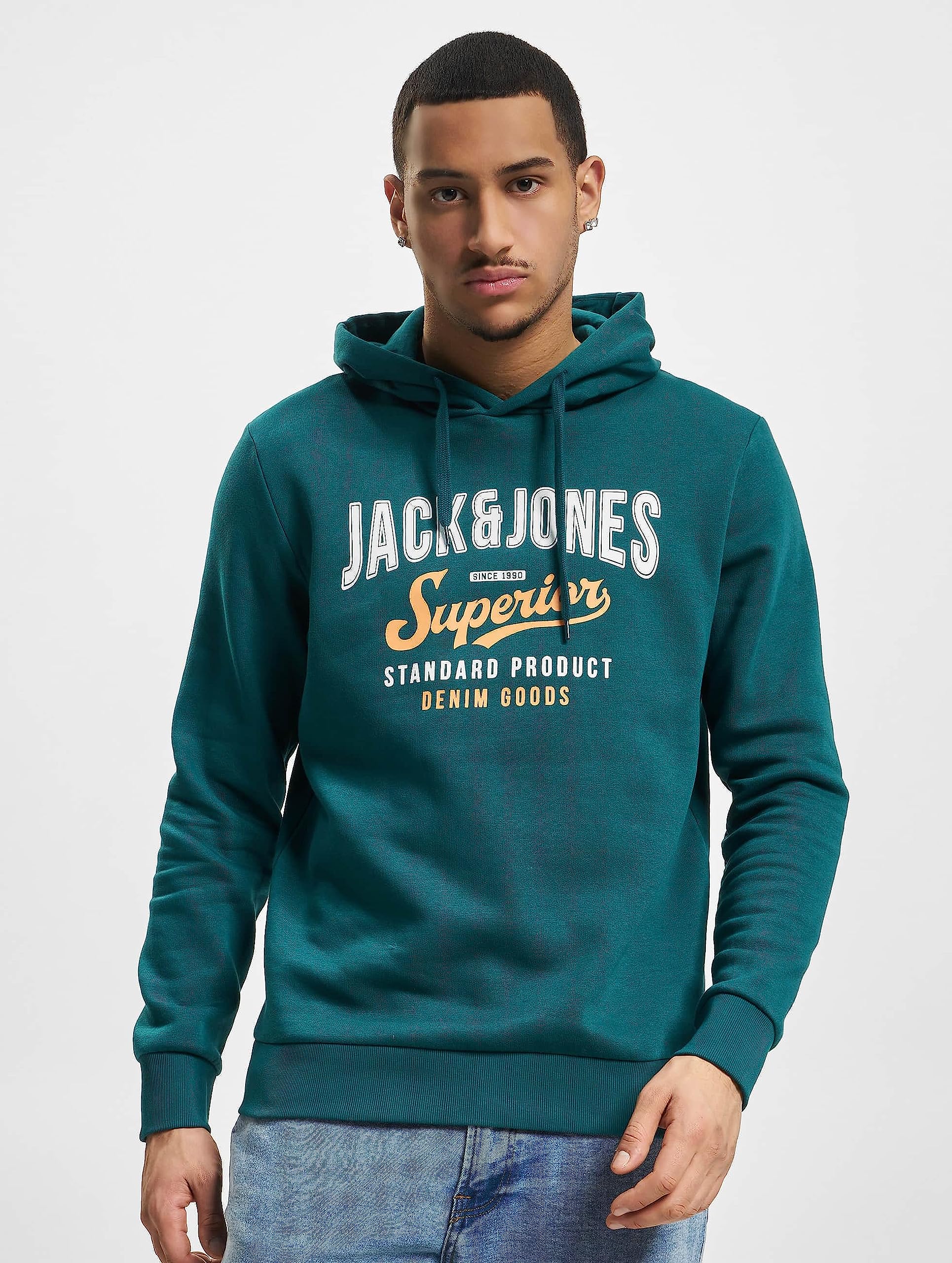 JACK & JONES Sudadera con Capucha para Hombre