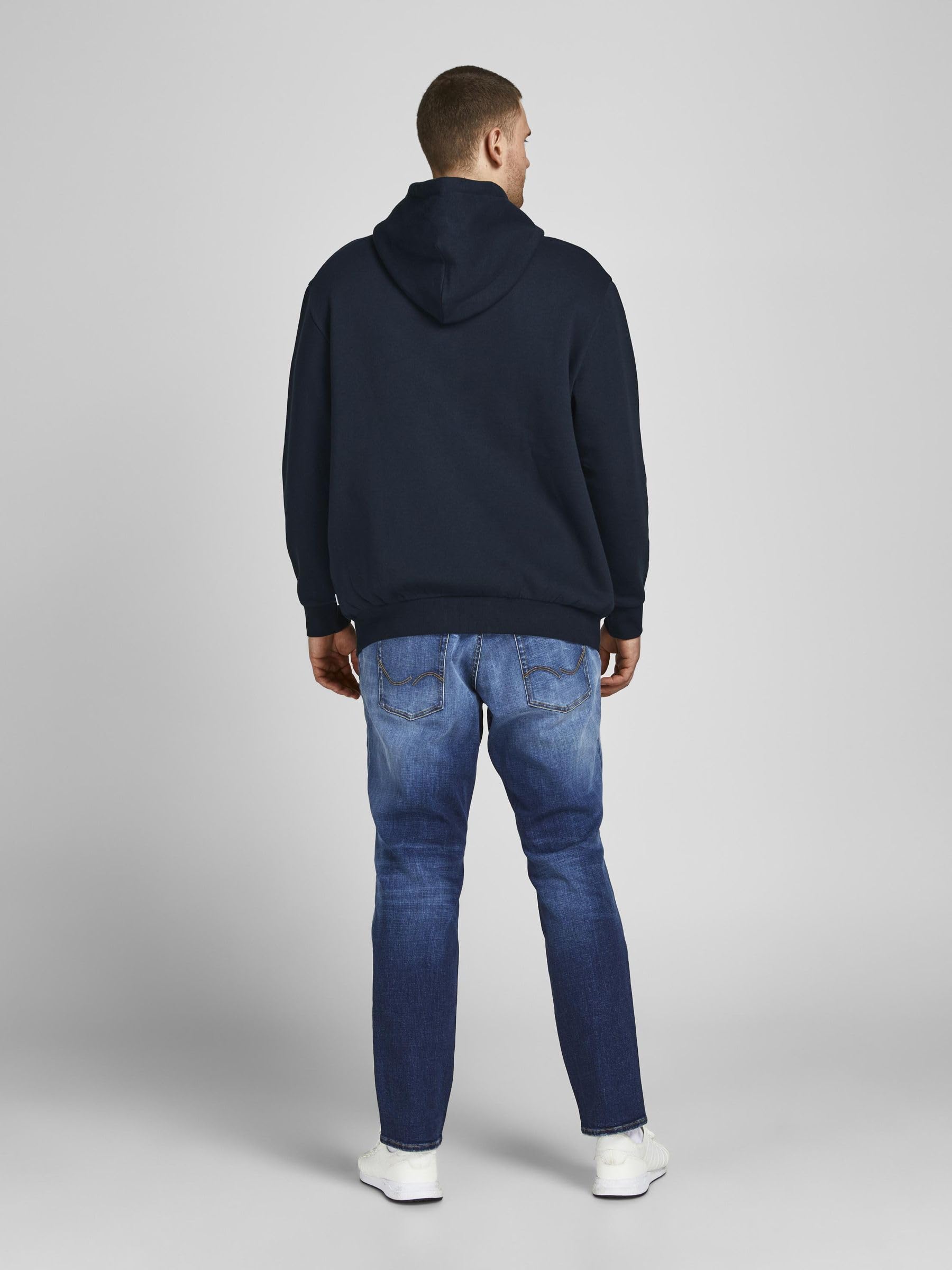 JACK&JONES PLUS Jjecorp Logo Sweat Hood Noos PS Hooded Sweatshirt para Hombre