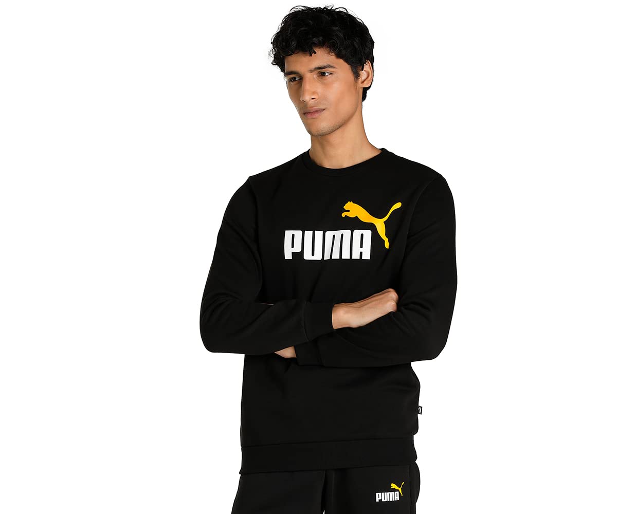 PUMA ESS+ 2 Col Big Logo Crew FL Sudor Hombre