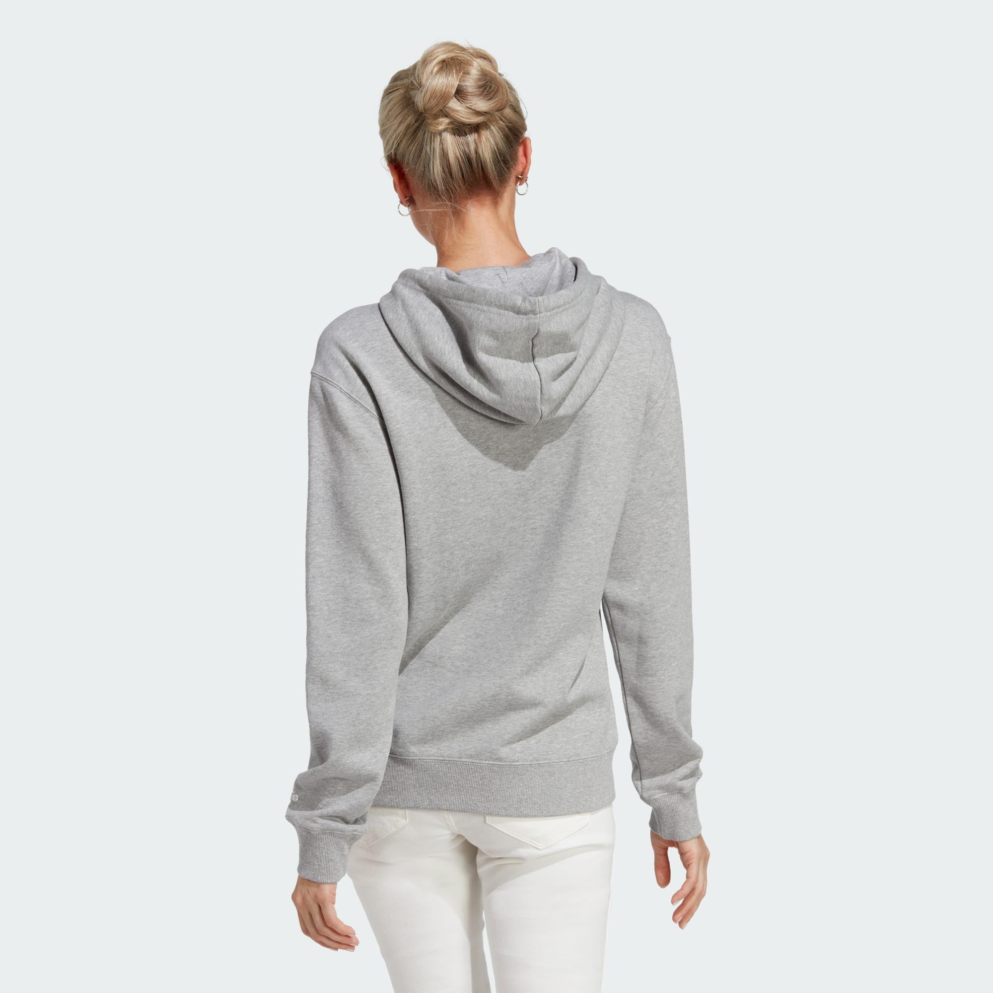 adidas Essentials Linear Hoodie Sudadera con Capucha para Mujer