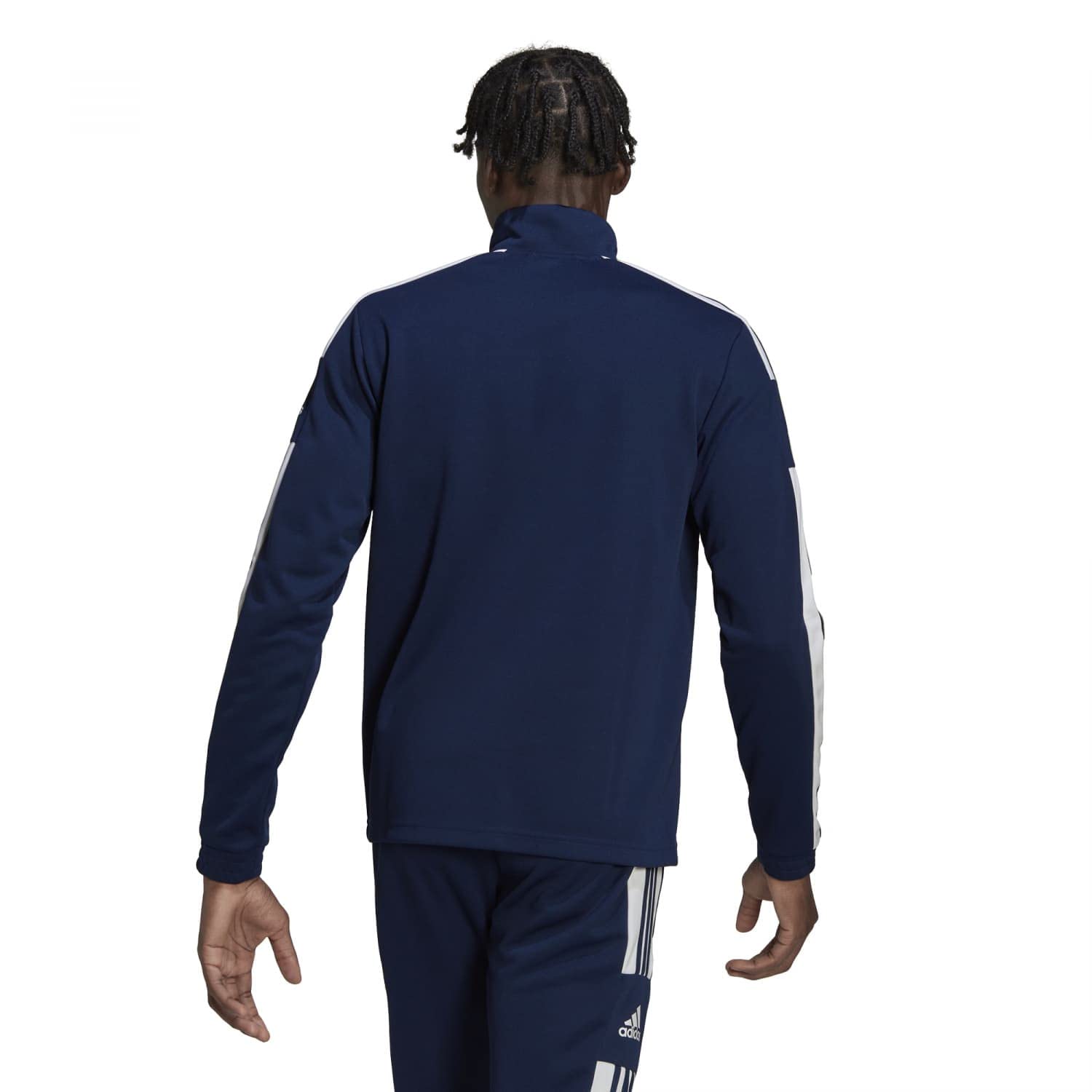 Adidas Hombre Sweatshirt, Team Navy Blue/White, L