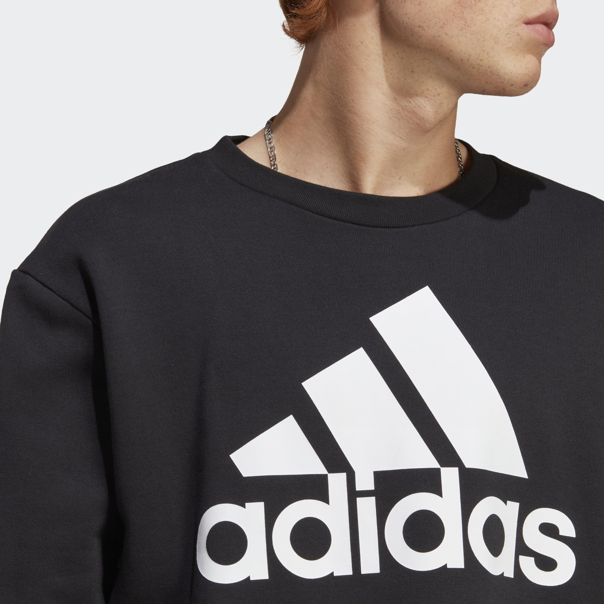 ADIDAS IC9324 M BL FT SWT Sweatshirt Hombre Black Tamaño S