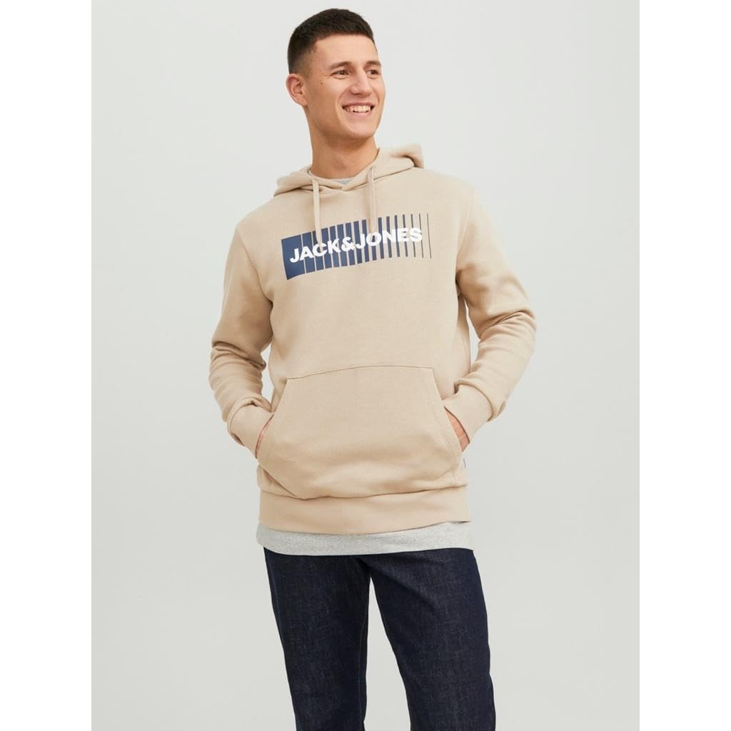 Bestseller A/S Jjecorp Logo Sweat Hood Play Noos Sudadera con Capucha para Hombre