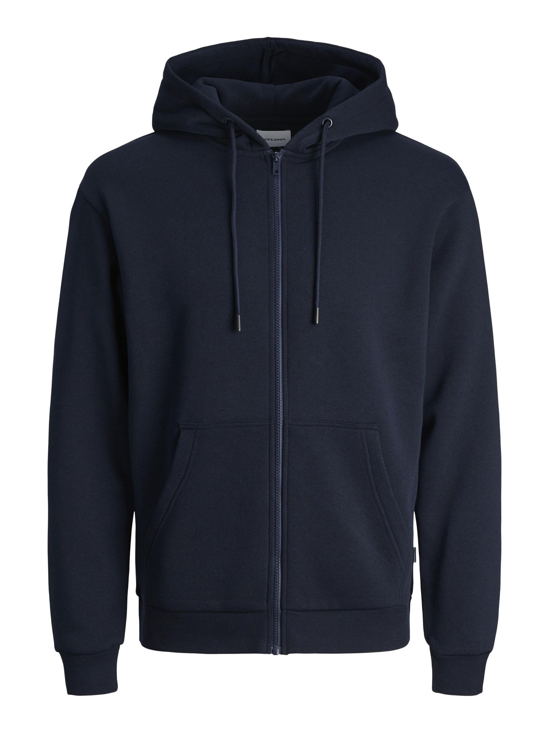 JACK & JONES Jjebradley Sudadera con Cremallera Noos Capucha para Hombre