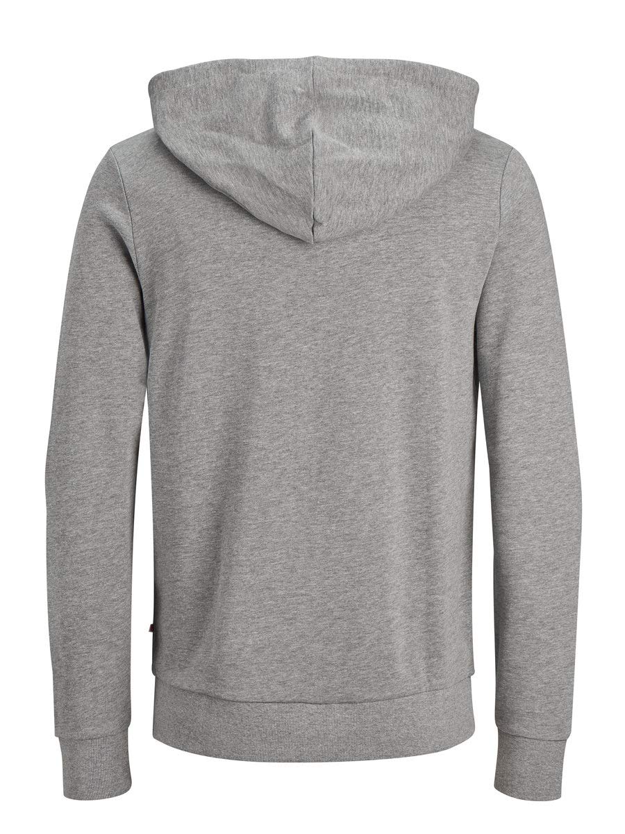 Jack & Jones Jjeholmen Sweat Zip Hood Plus Noos Sudadera con Capucha para Hombre