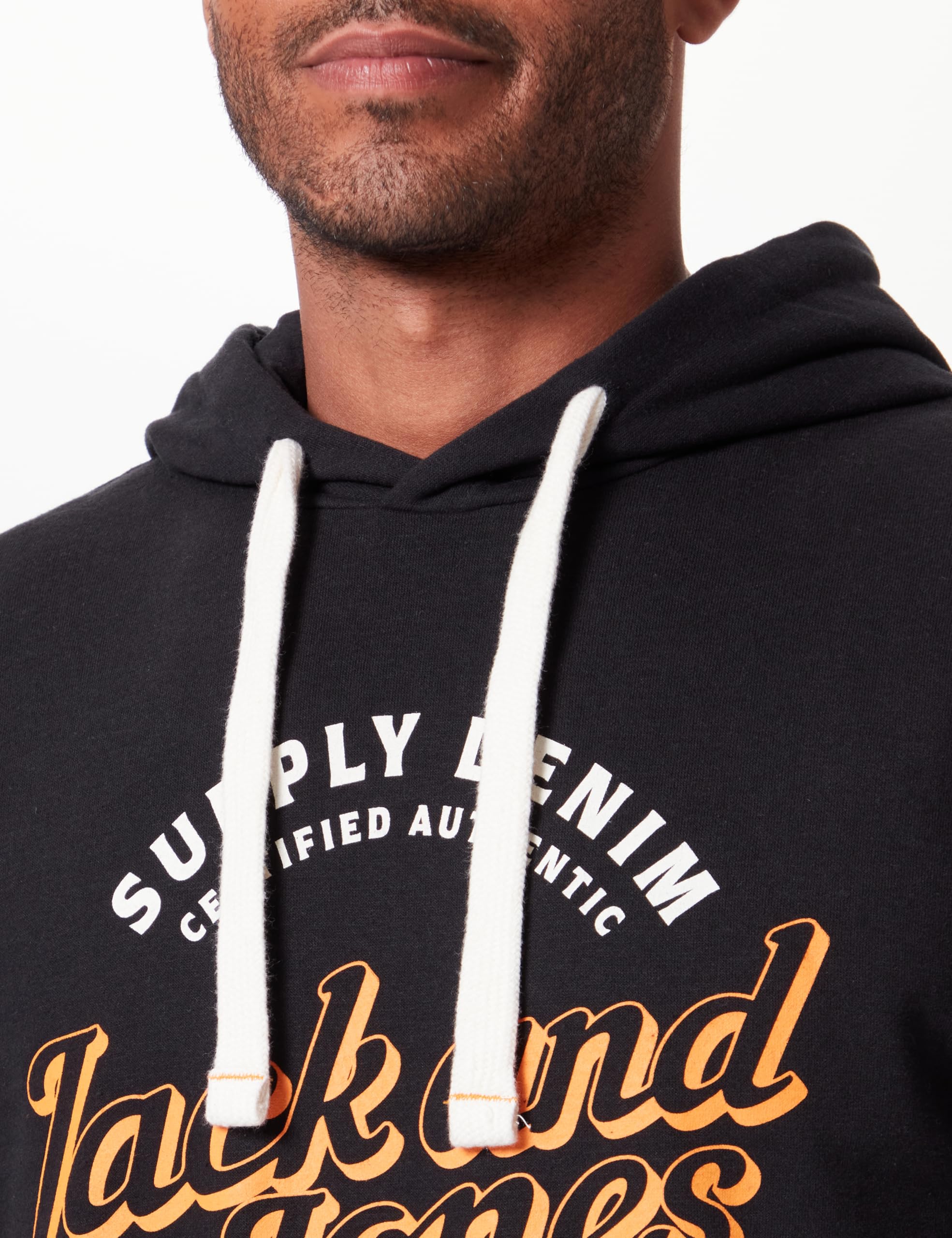 JACK & JONES Sudadera con Capucha para Hombre