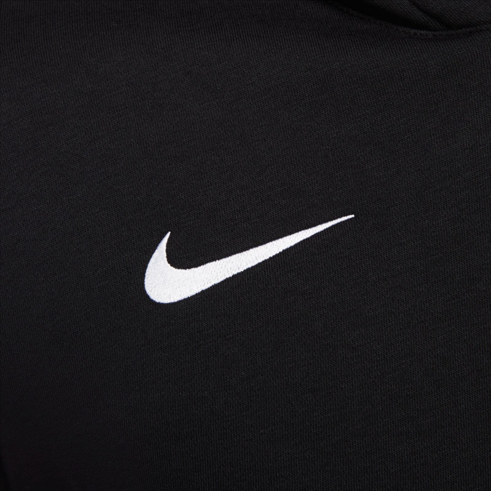 Nike CW6894 M NK FLC PARK20 PO Hoodie Sweatshirt Men's Black/White/White S
