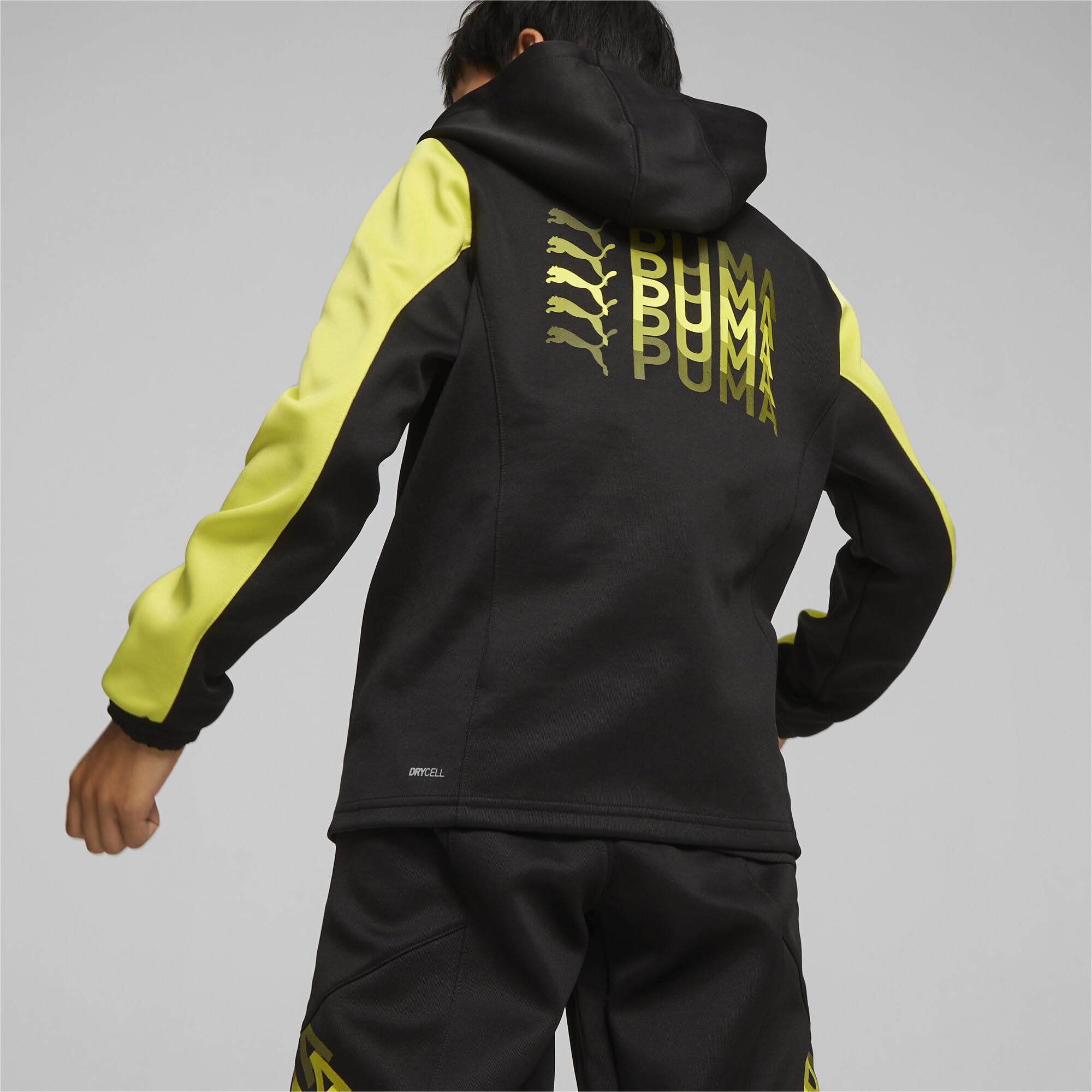 PUMA Ajuste con Cremallera Completa Dk B Sudor Niños
