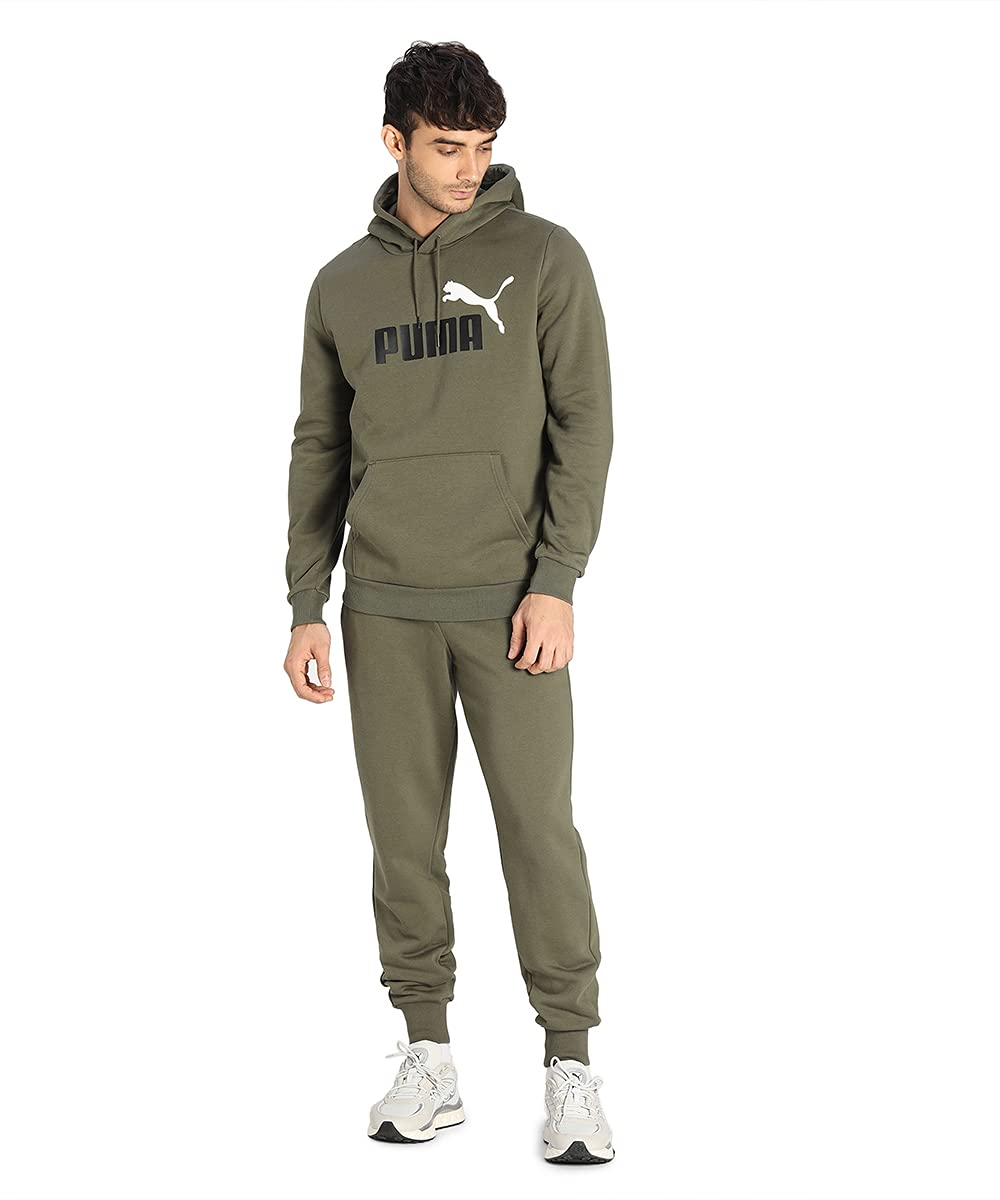 PUMA ESS+ 2 Col Big Logo Hoodie FL Sudadera Unisex Adulto