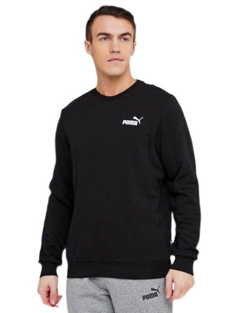 PUMA ESS Small Logo Crew TR Sudadera Hombre