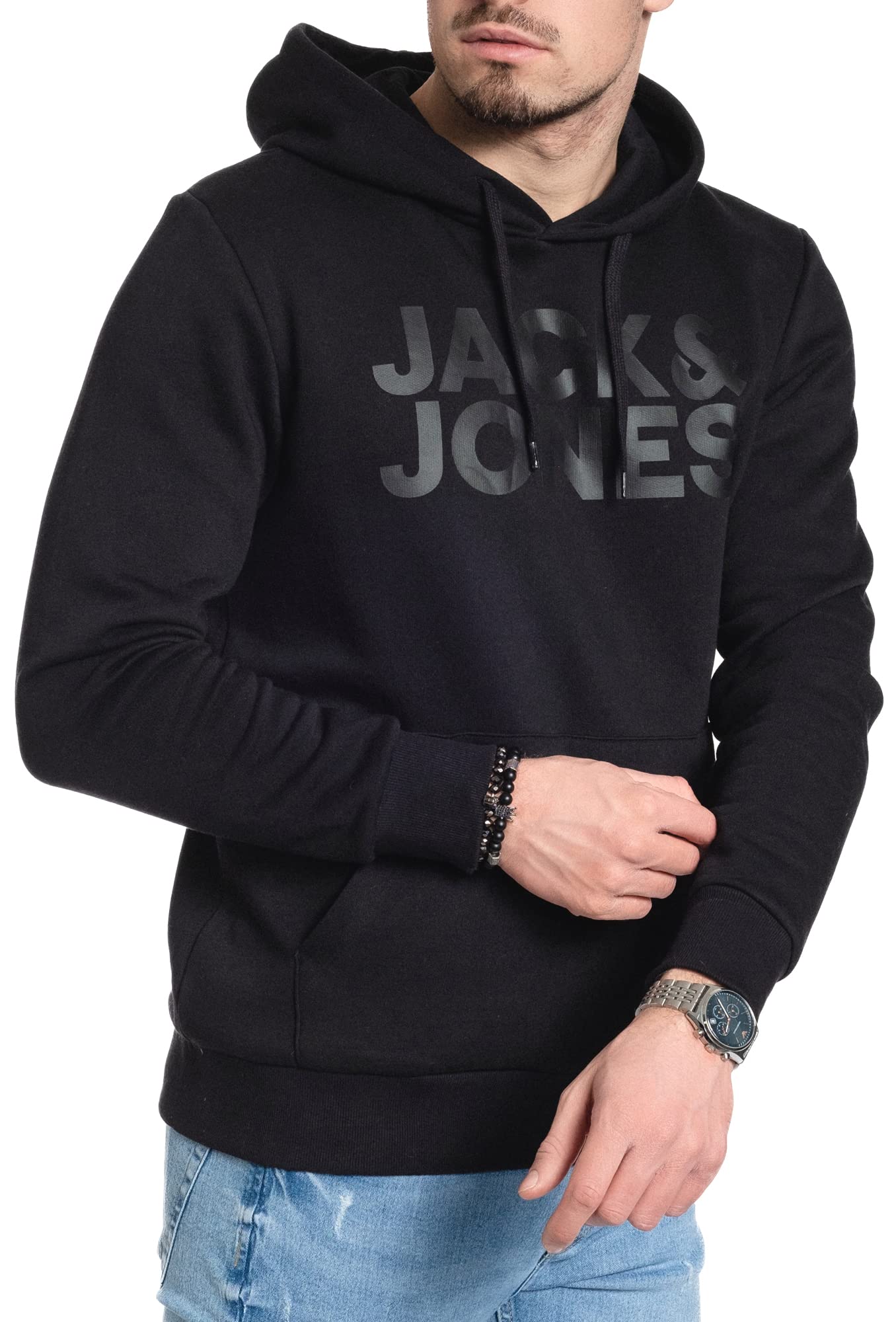 Sudadera con capucha Jack & Jones Corp con el logotipo de Jack & Jones Corp para hombre