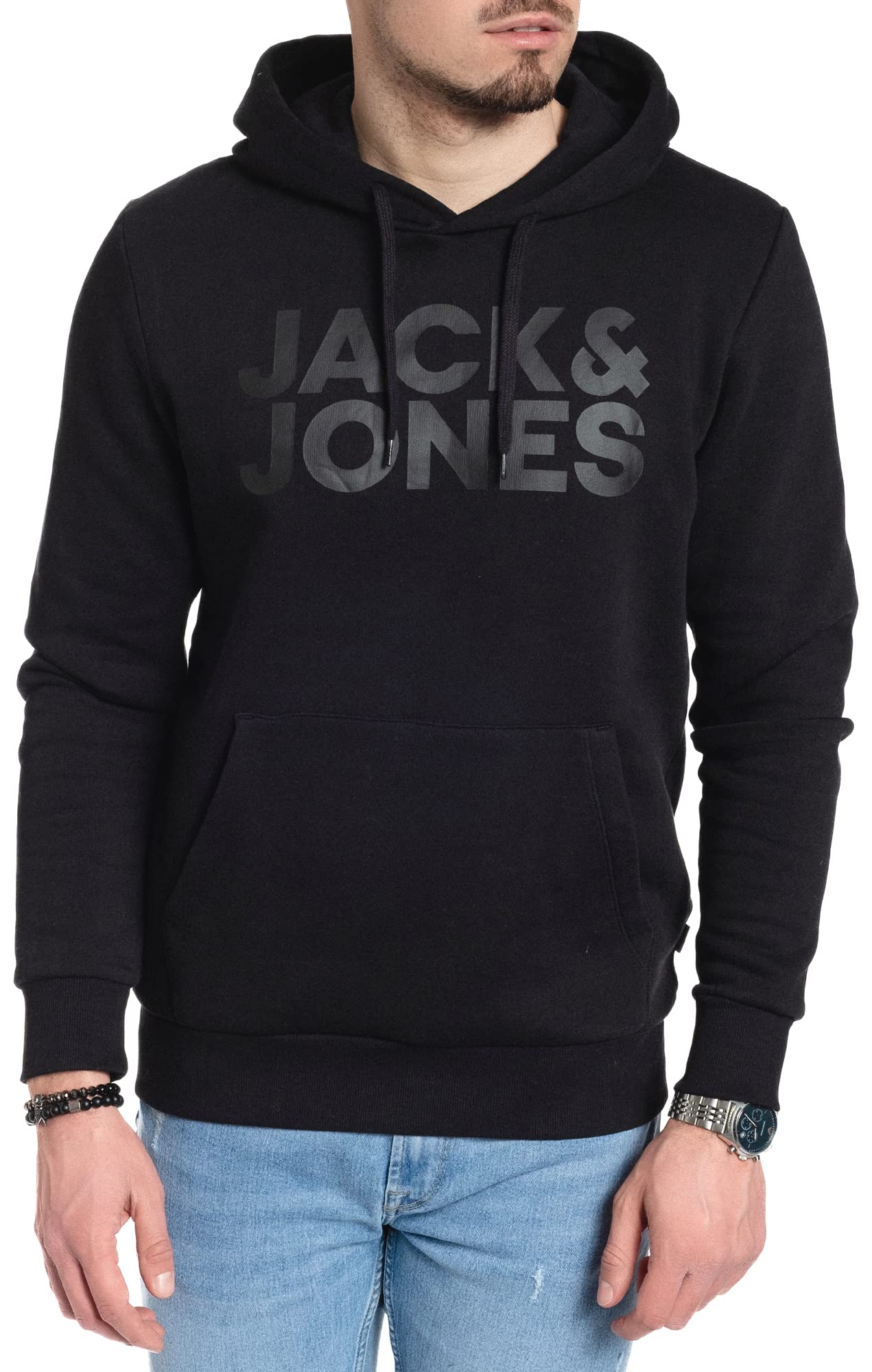 Sudadera con capucha Jack & Jones Corp con el logotipo de Jack & Jones Corp para hombre