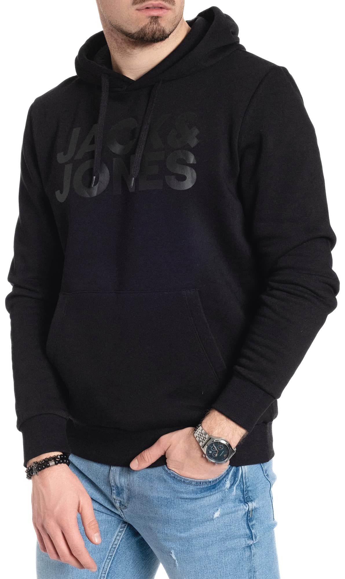 Sudadera con capucha Jack & Jones Corp con el logotipo de Jack & Jones Corp para hombre