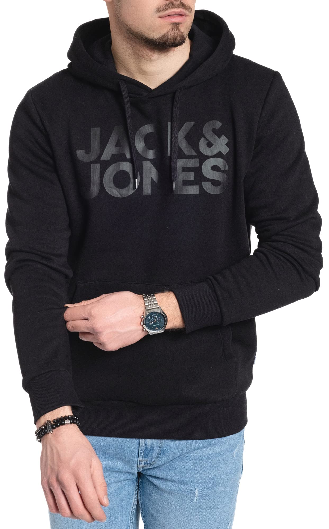Sudadera con capucha Jack & Jones Corp con el logotipo de Jack & Jones Corp para hombre