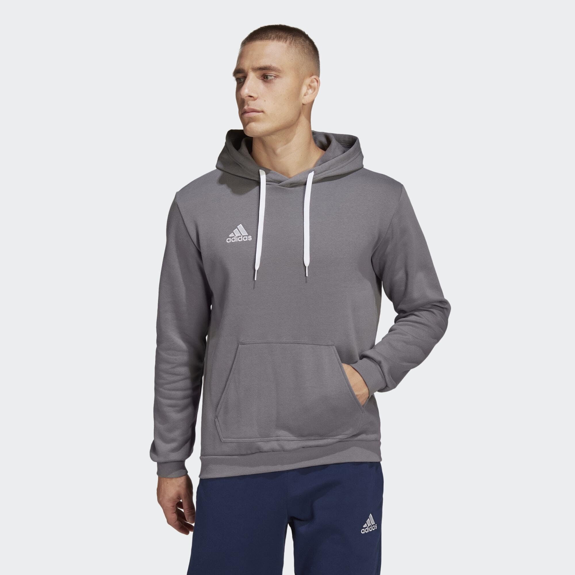 adidas Entrada 22 Sweat Sudadera para Hombre Team Grey Four, L