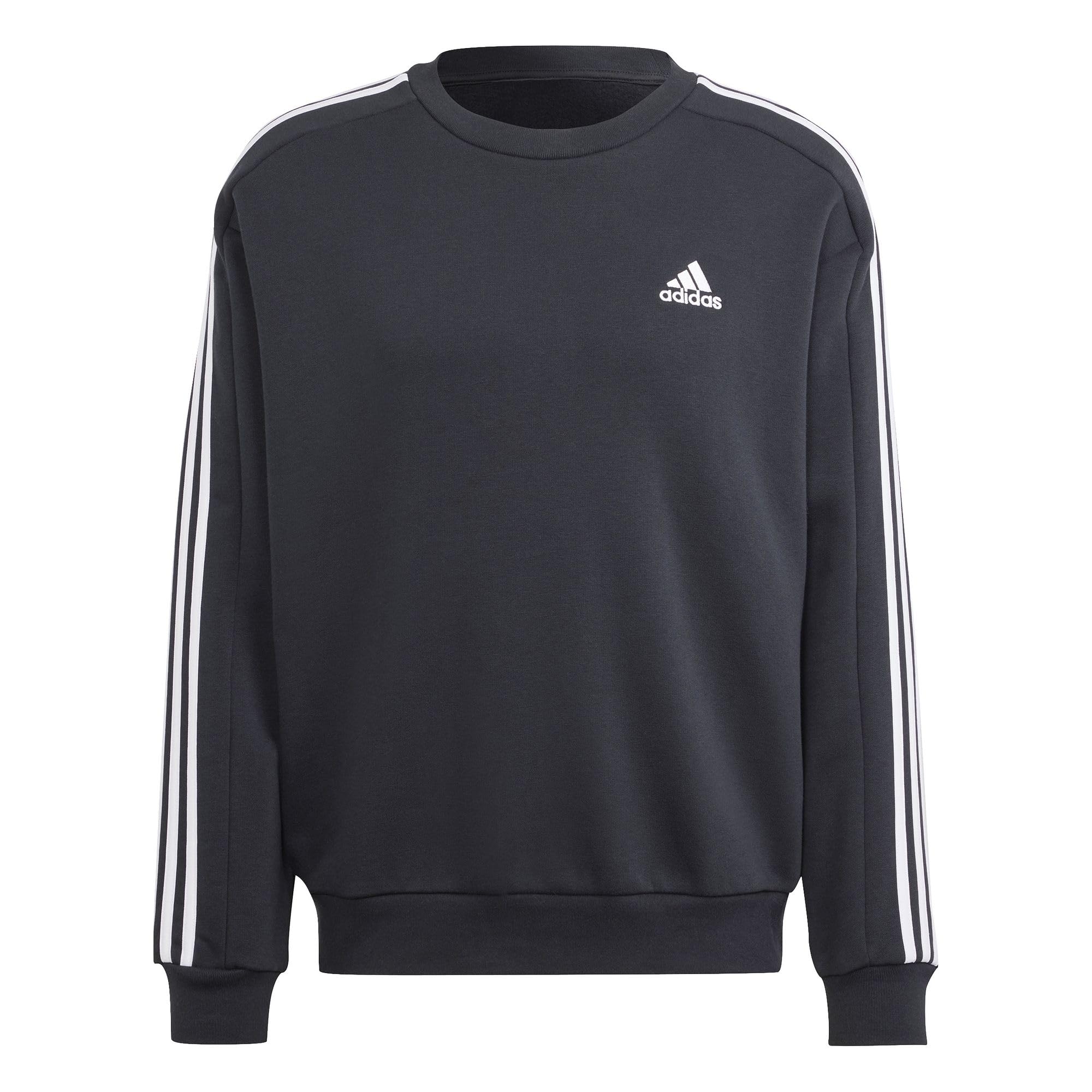 adidas Essentials Fleece 3-Stripes Boxy Sweatshirt Sudadera Hombre