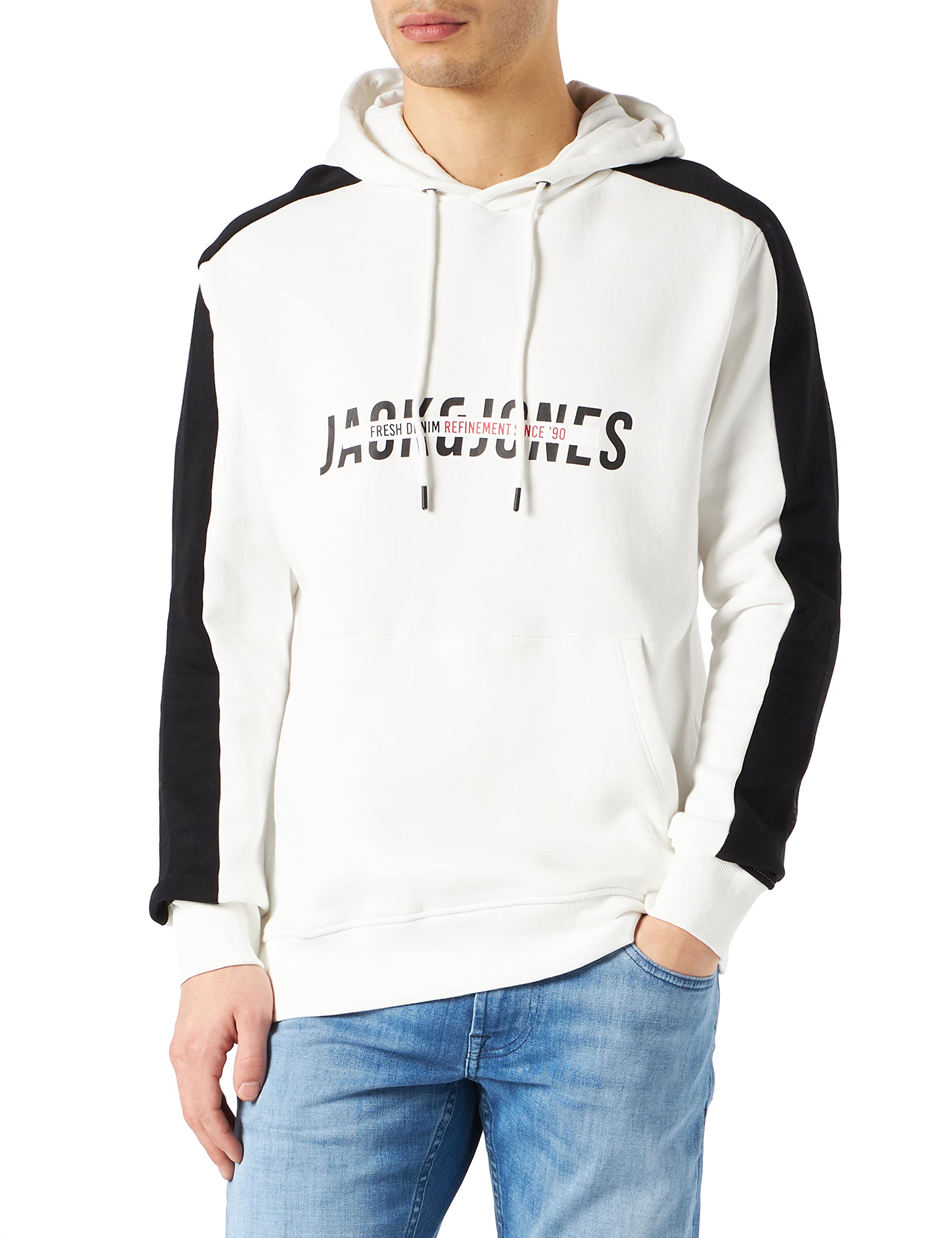 JACK & JONES Jjcut Sudadera con Capucha Hombre