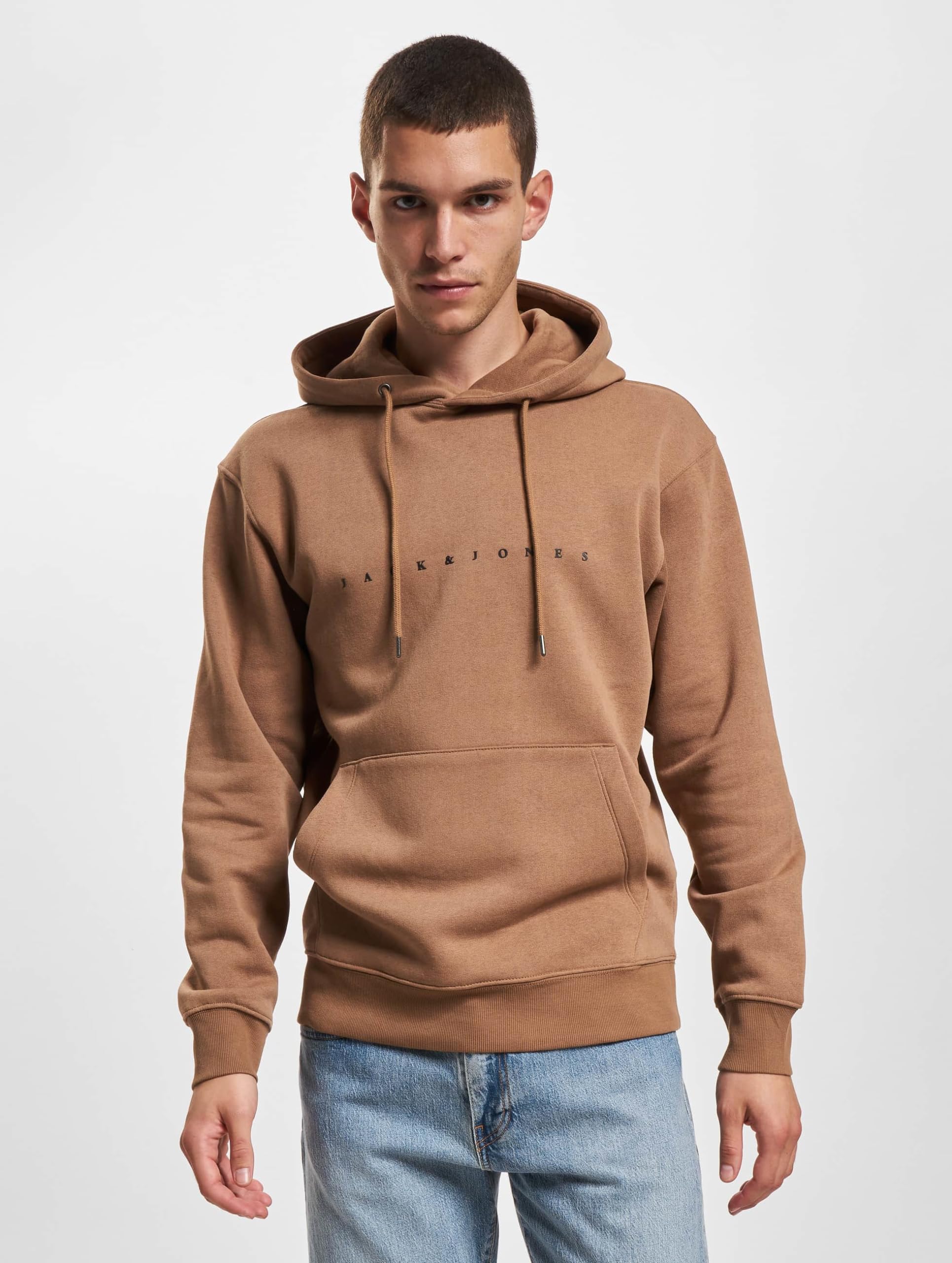 JACK & JONES Jjestar JJ Sweat Hood Noos Sudadera con Capucha para Hombre