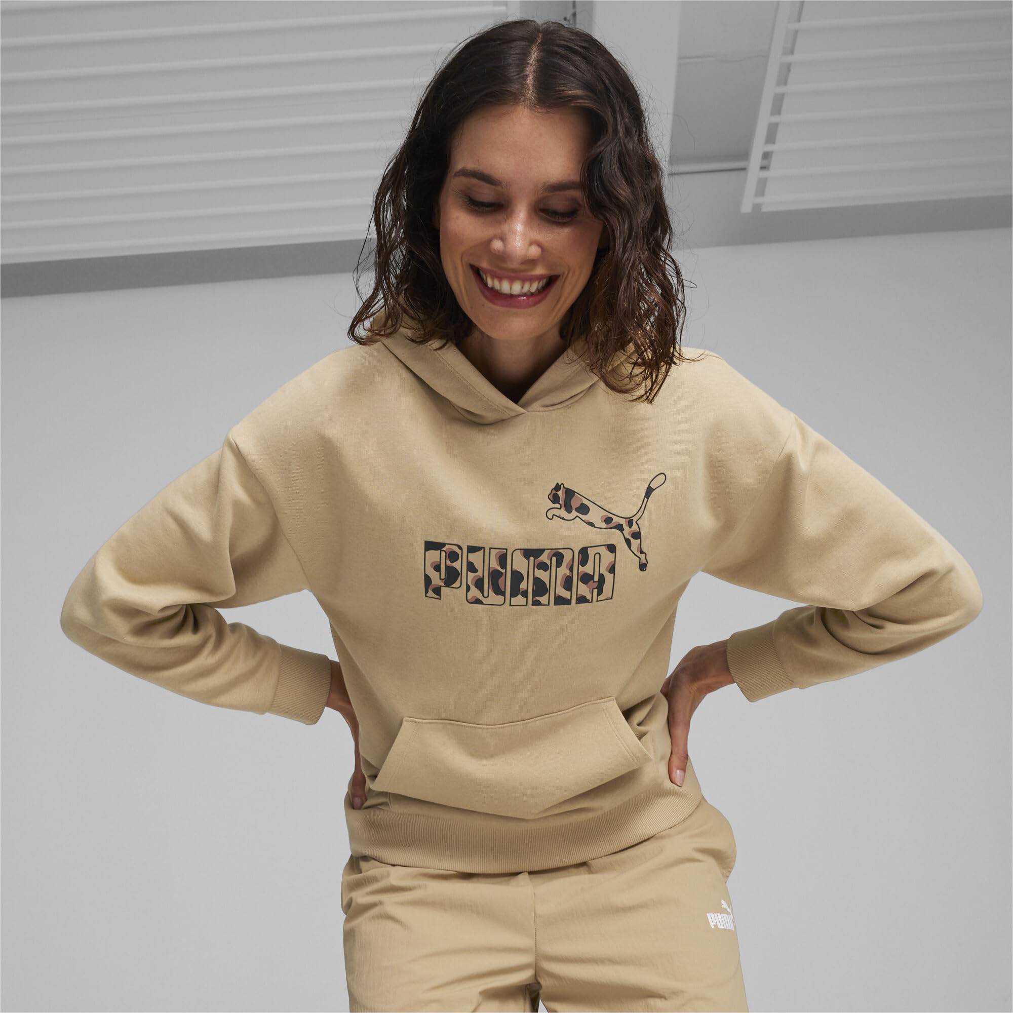 PUMA ESS+ Animal Hoodie TR Sudor Unisex Adulto