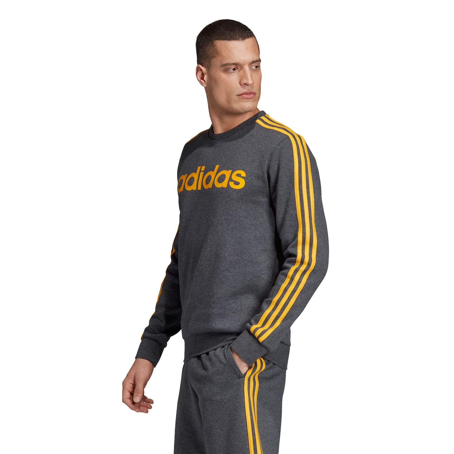 Adidas E 3s Crew FL Sweatshirt Hombre