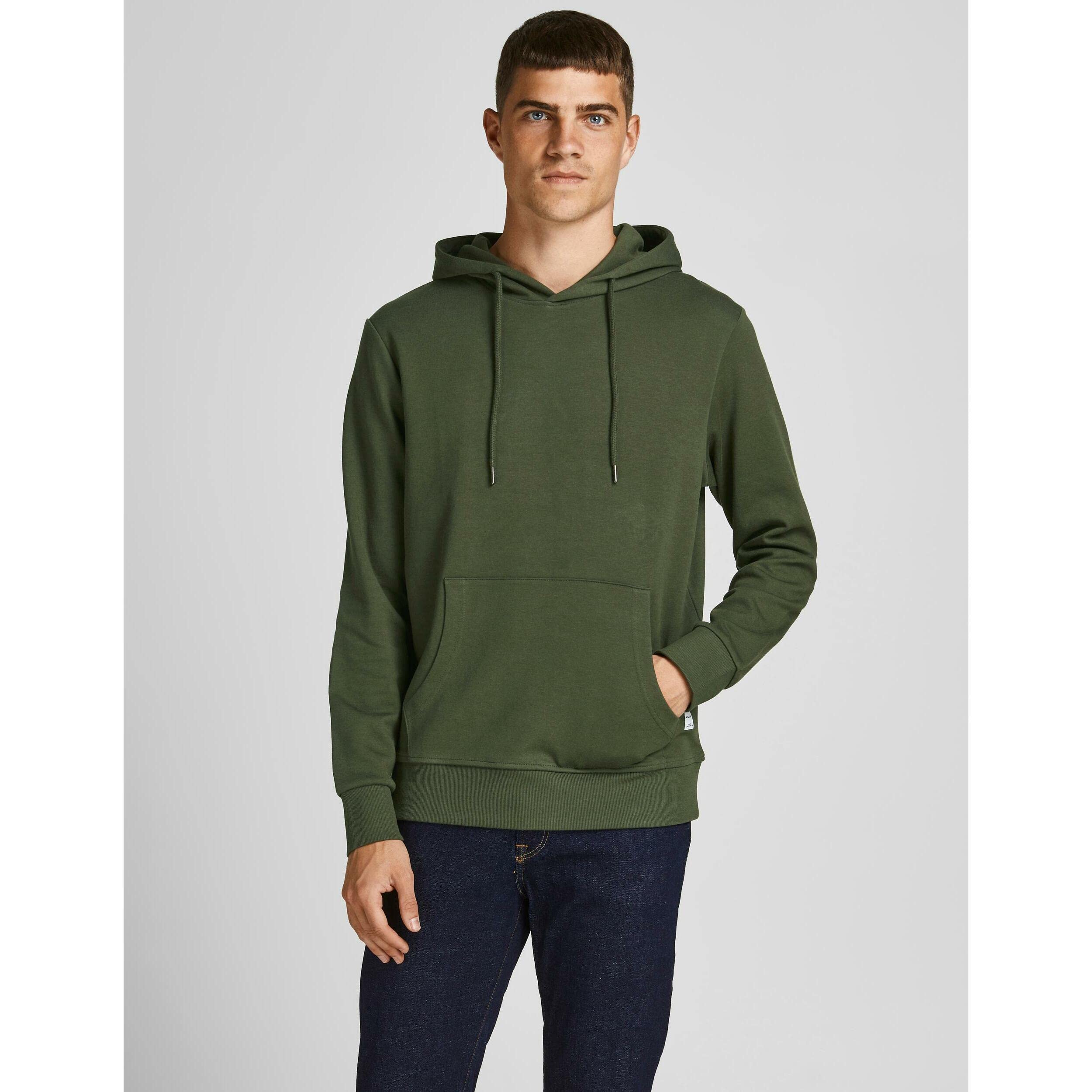 Jack & Jones Jjebasic Sudadera con Capucha Noos Hombre