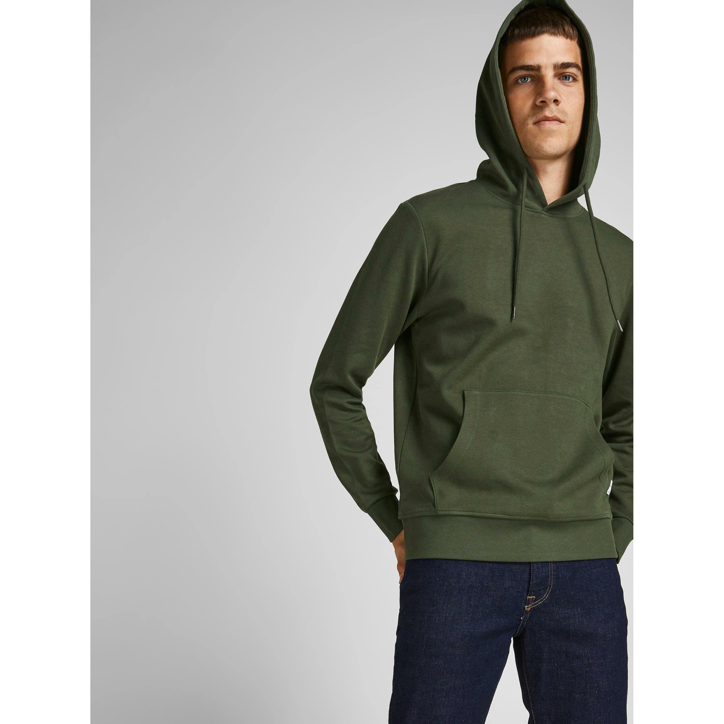 Jack & Jones Jjebasic Sudadera con Capucha Noos Hombre