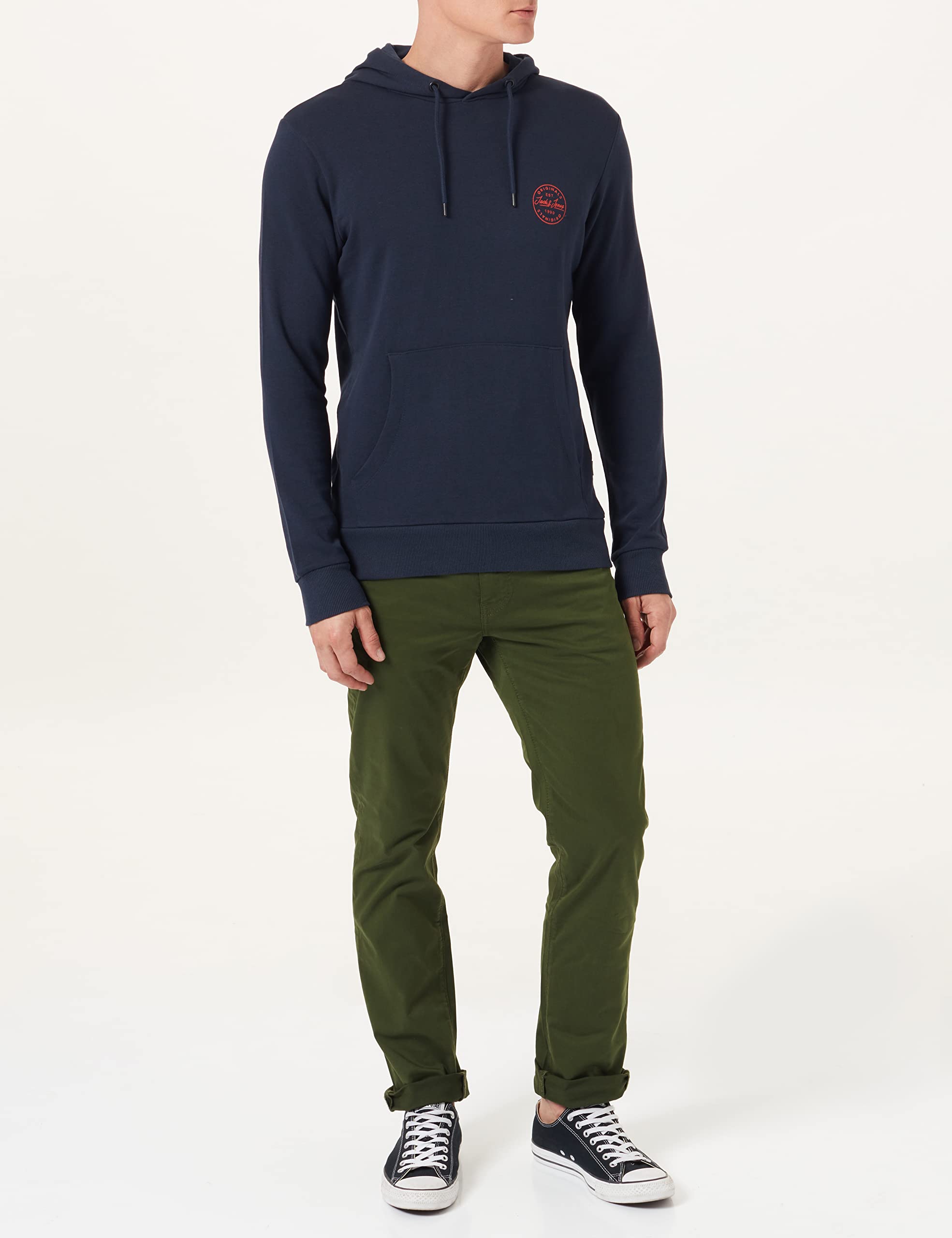 Jack & Jones Jjegordon Shark Sweat Hood Noos Sudadera con Capucha para Hombre