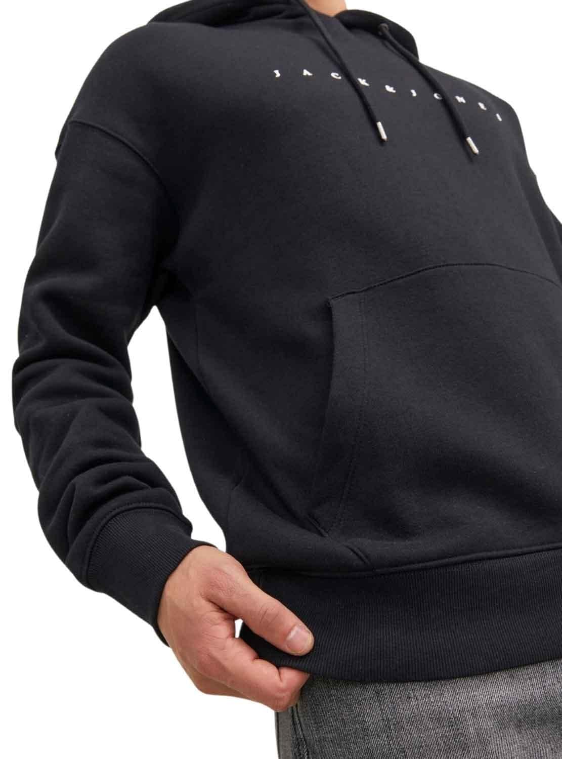 Jack & Jones Jjestar JJ Sweat Hood Noos Sudadera con Capucha para Hombre