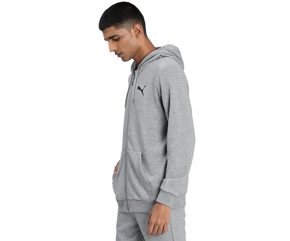 PUMA ESS Small Logo FZ Hoodie TR Sudadera Hombre