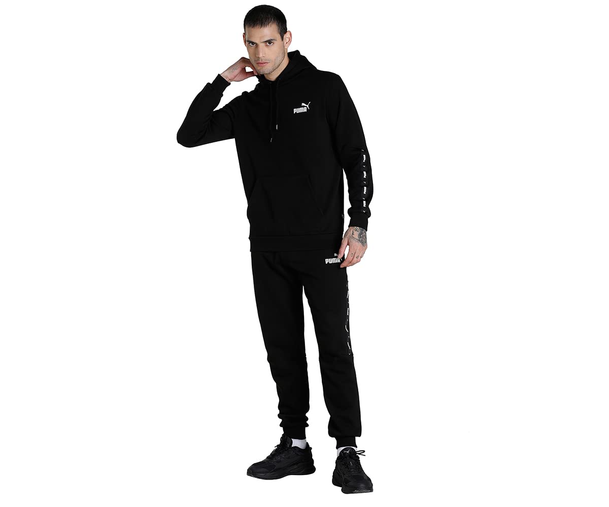 PUMA ESS+ Tape Hoodie FL Sudadera Hombre