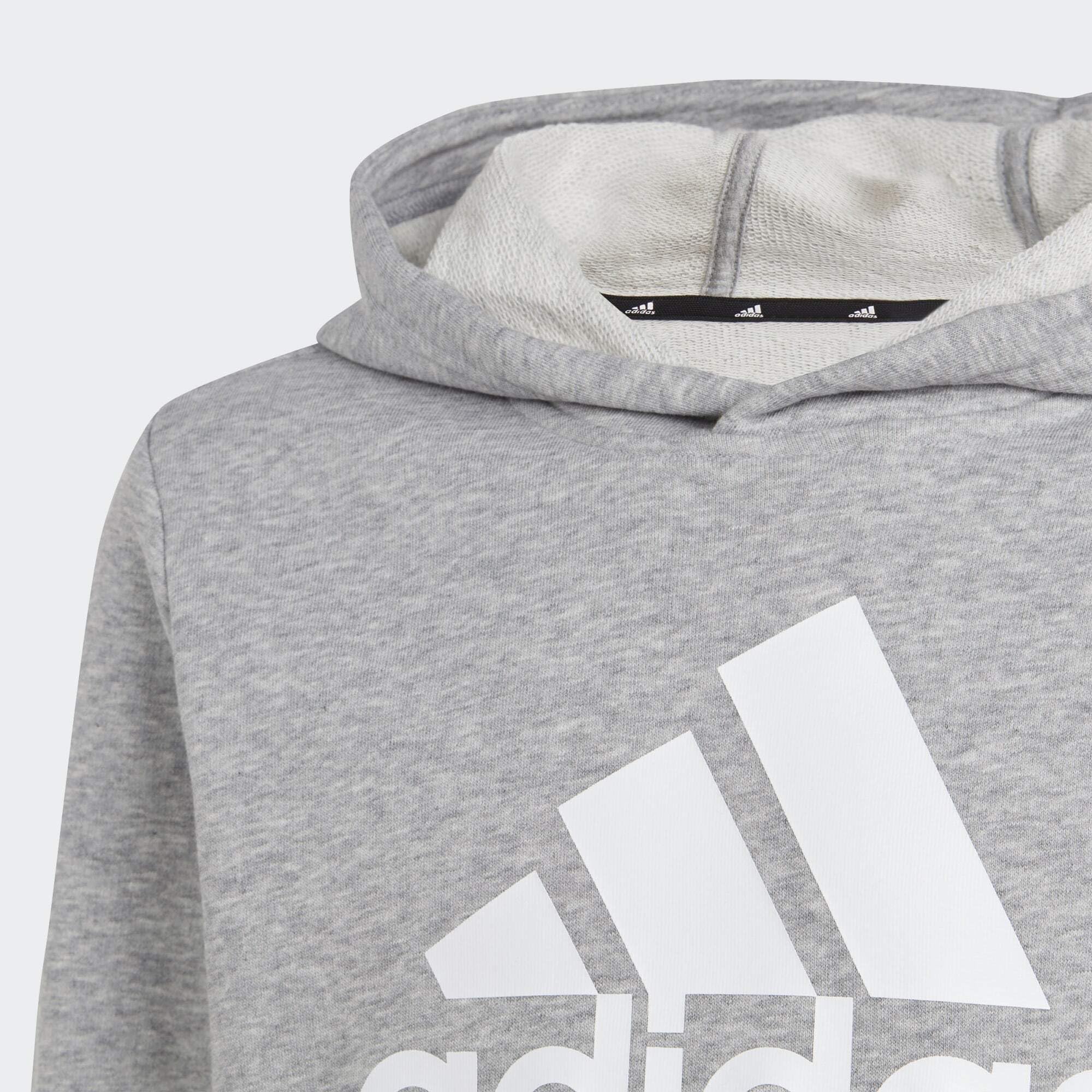adidas Big Logo Essentials Cotton Hoodie Sudadera Unisex niños (Pack de 1)