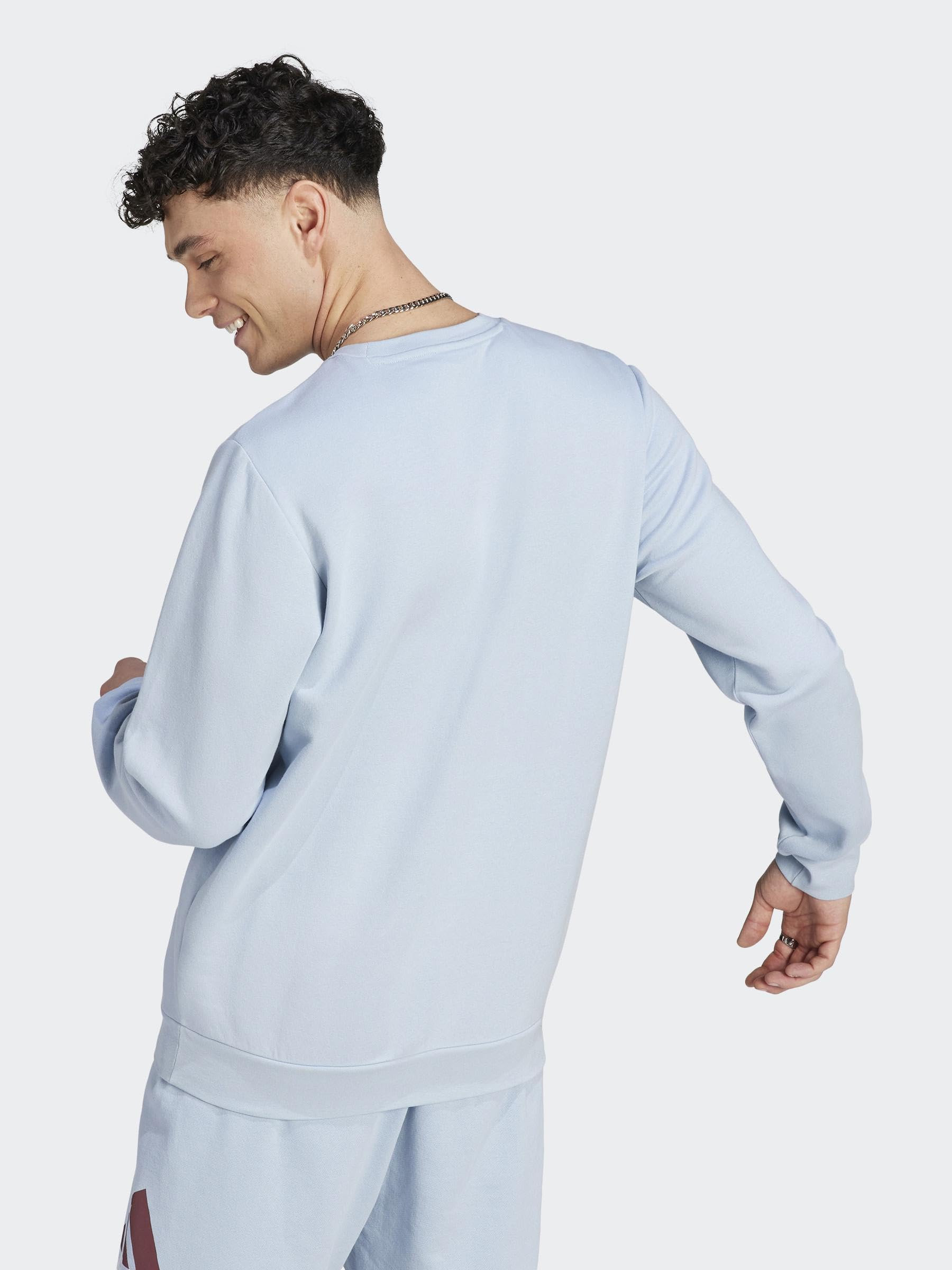 adidas Feelcozy Essentials Fleece Sweatshirt, Sudadera, Hombre