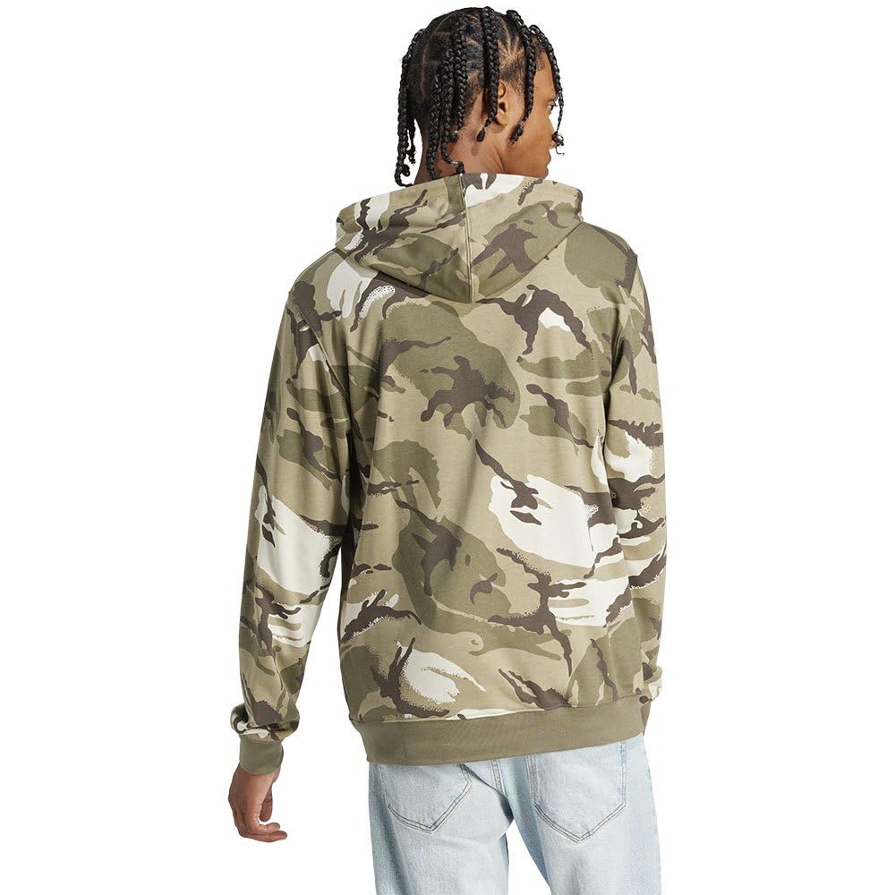 adidas Seasonal Essentials Camouflage Hoodie Sudadera para Hombre