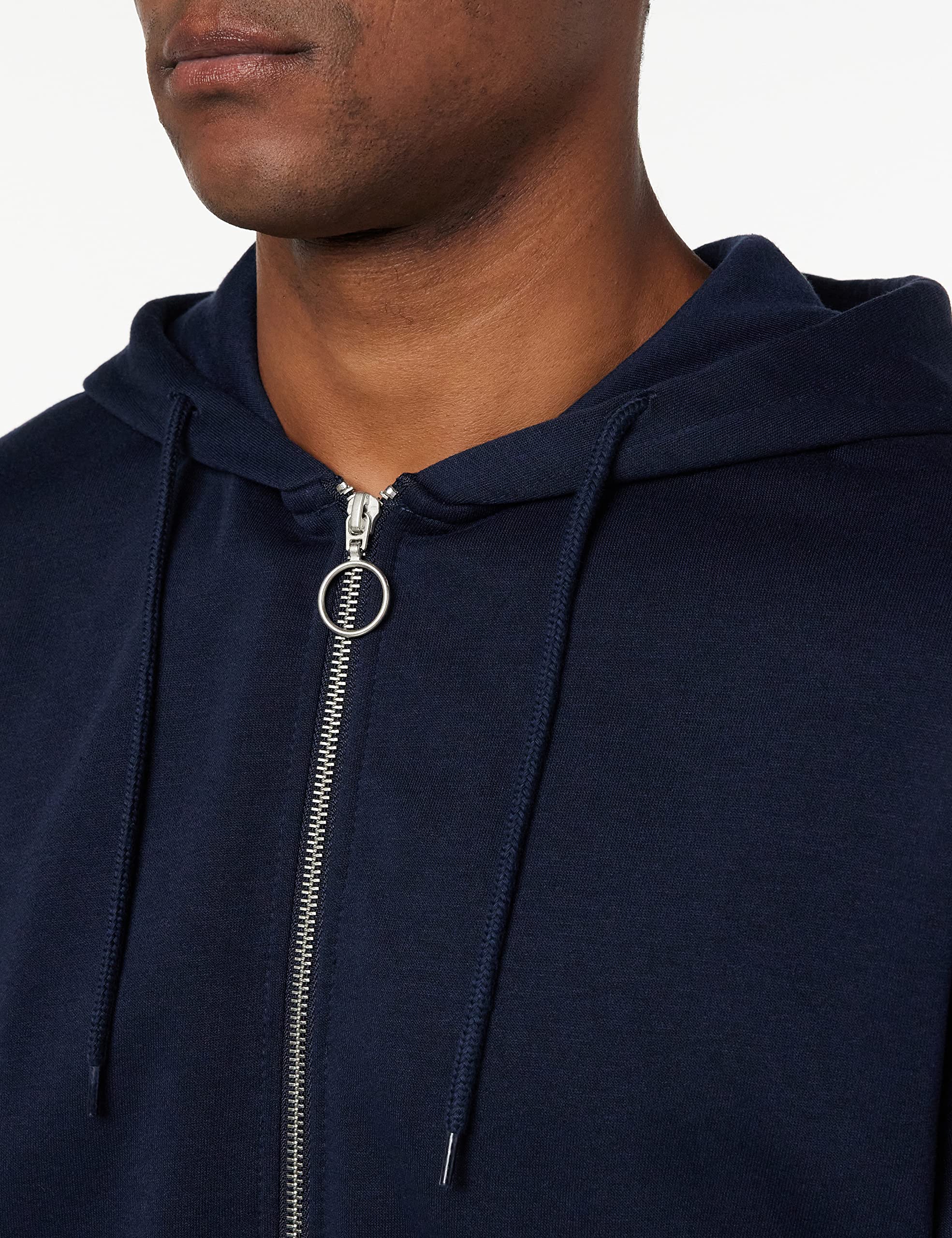 JACK & JONES Jorbrink-Sudadera con Capucha Y Cremallera Chaqueta Hombre
