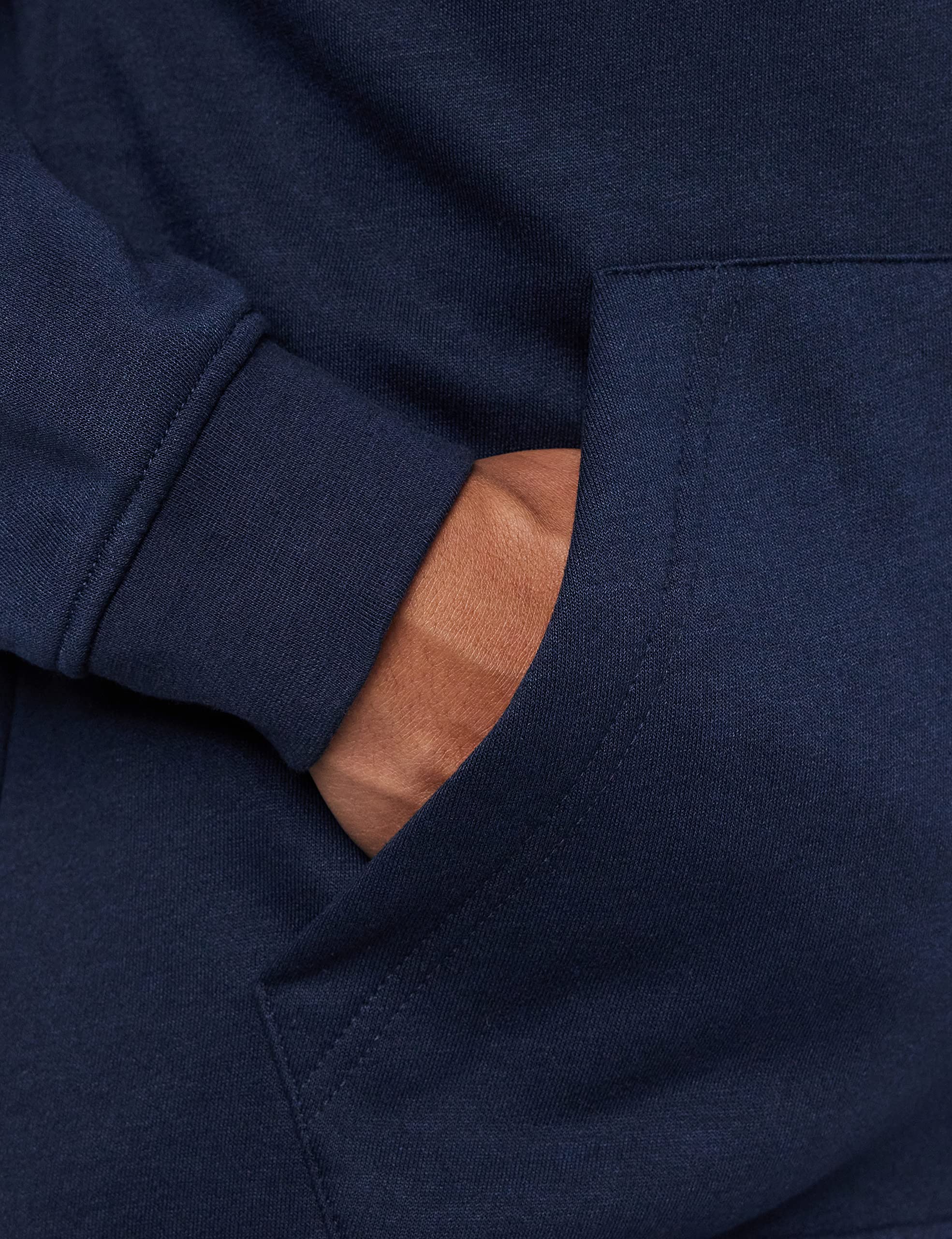 JACK & JONES Jorbrink-Sudadera con Capucha Y Cremallera Chaqueta Hombre