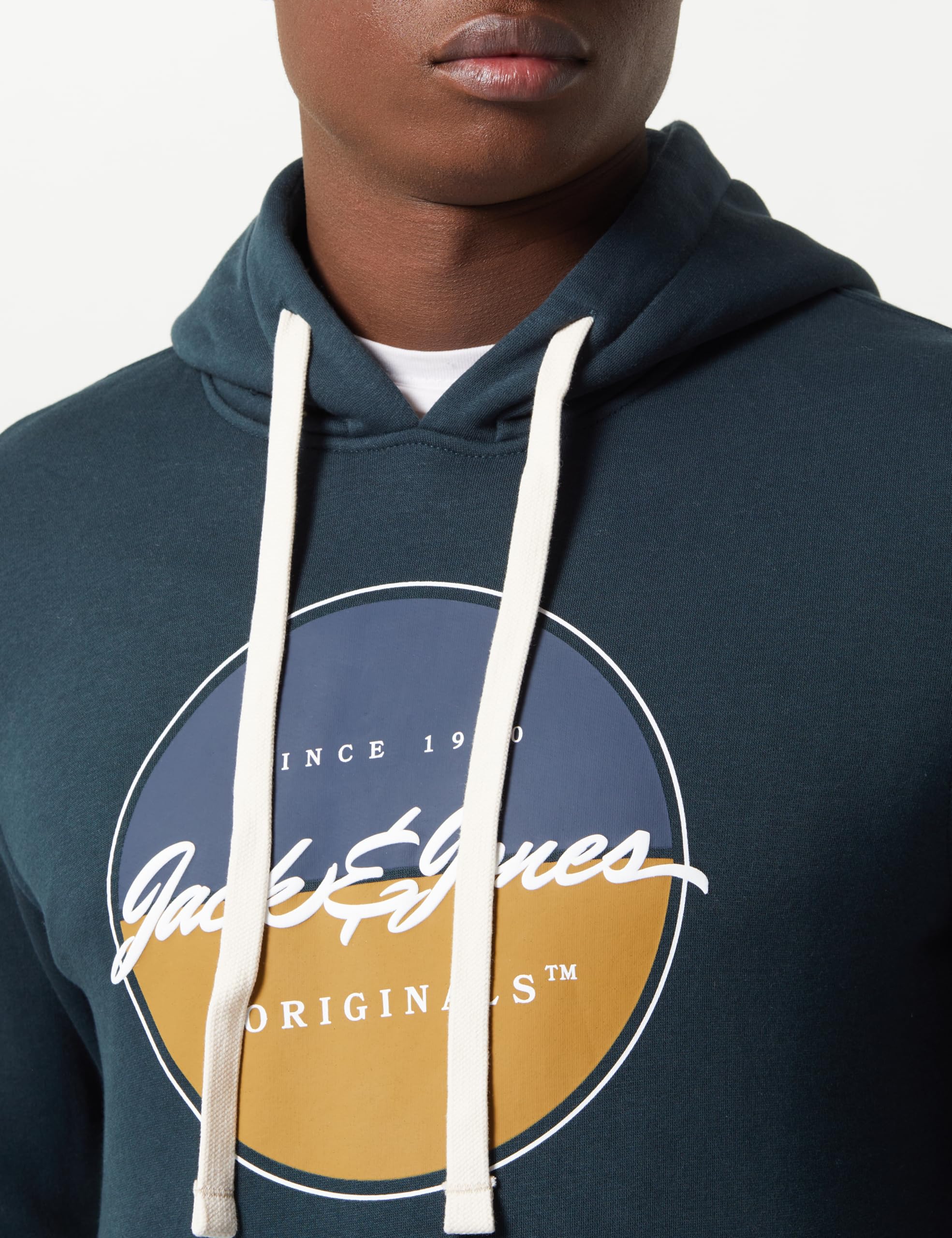 Jack & Jones Jorwayne Branding Sweat Hood Sudadera con Capucha para Hombre