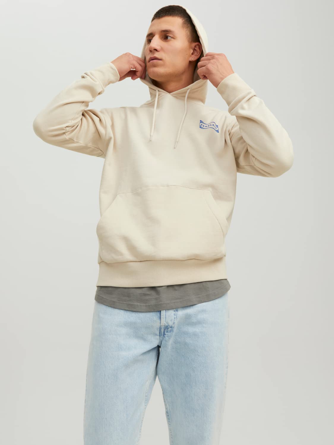 JACK & JONES Sudadera con Capucha Jcoedition Hombre