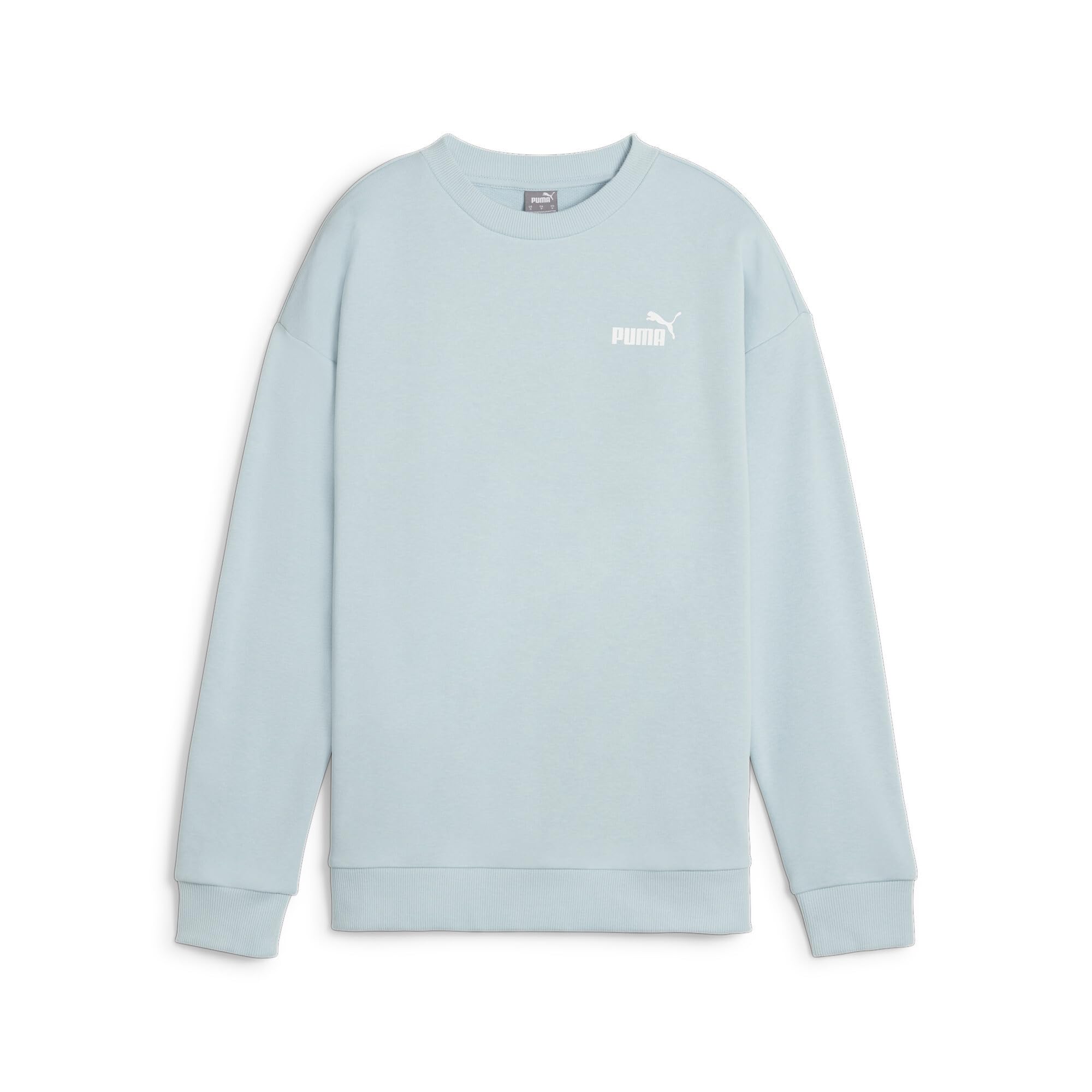 PUMA ESS+ Relajado Pequeño Logo Crew TR Sudor Unisex Adulto