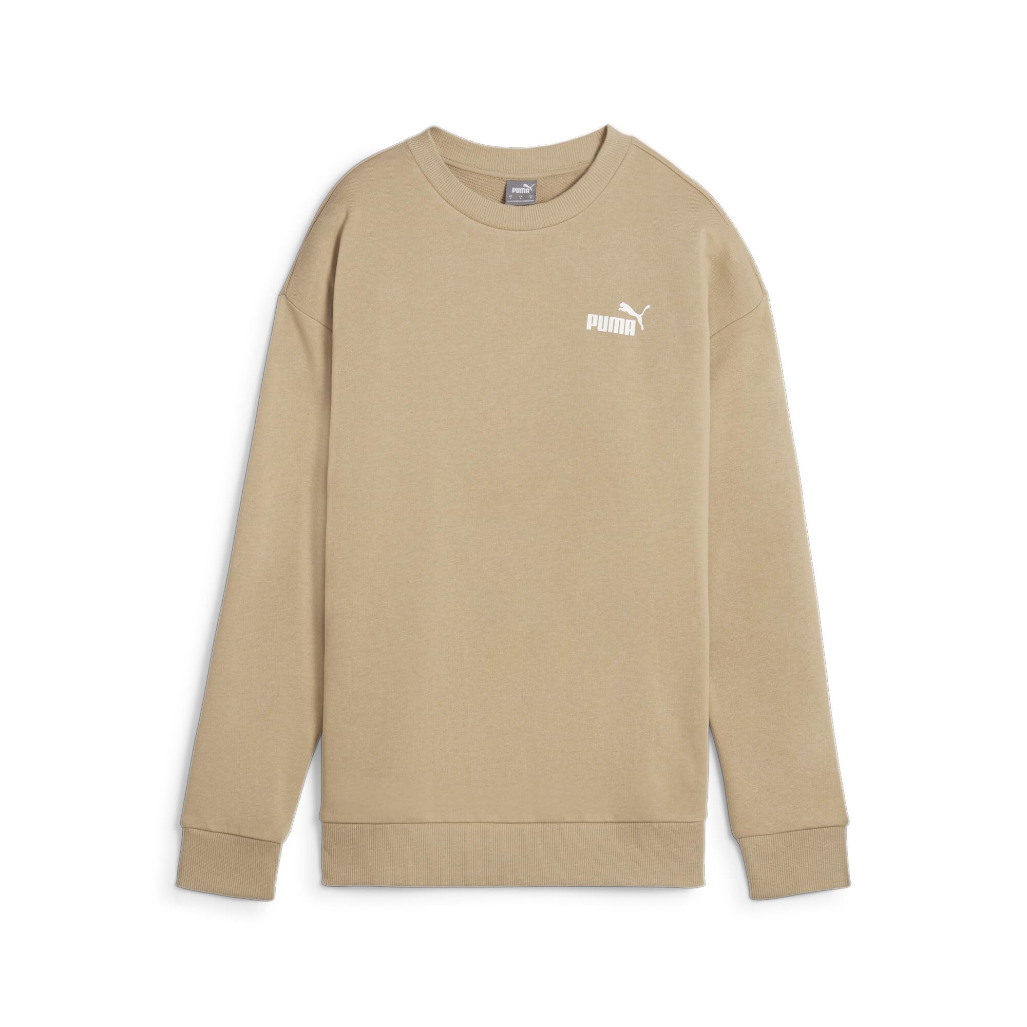 PUMA ESS+ Relajado Pequeño Logo Crew TR Sudor Unisex Adulto