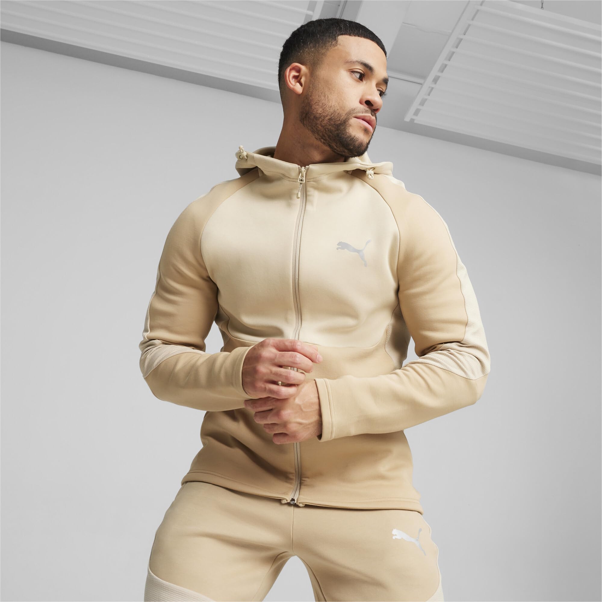 PUMA Evostripe-Full Zip Hoodie Sweatshirt Dark Sweat Unisex Adult