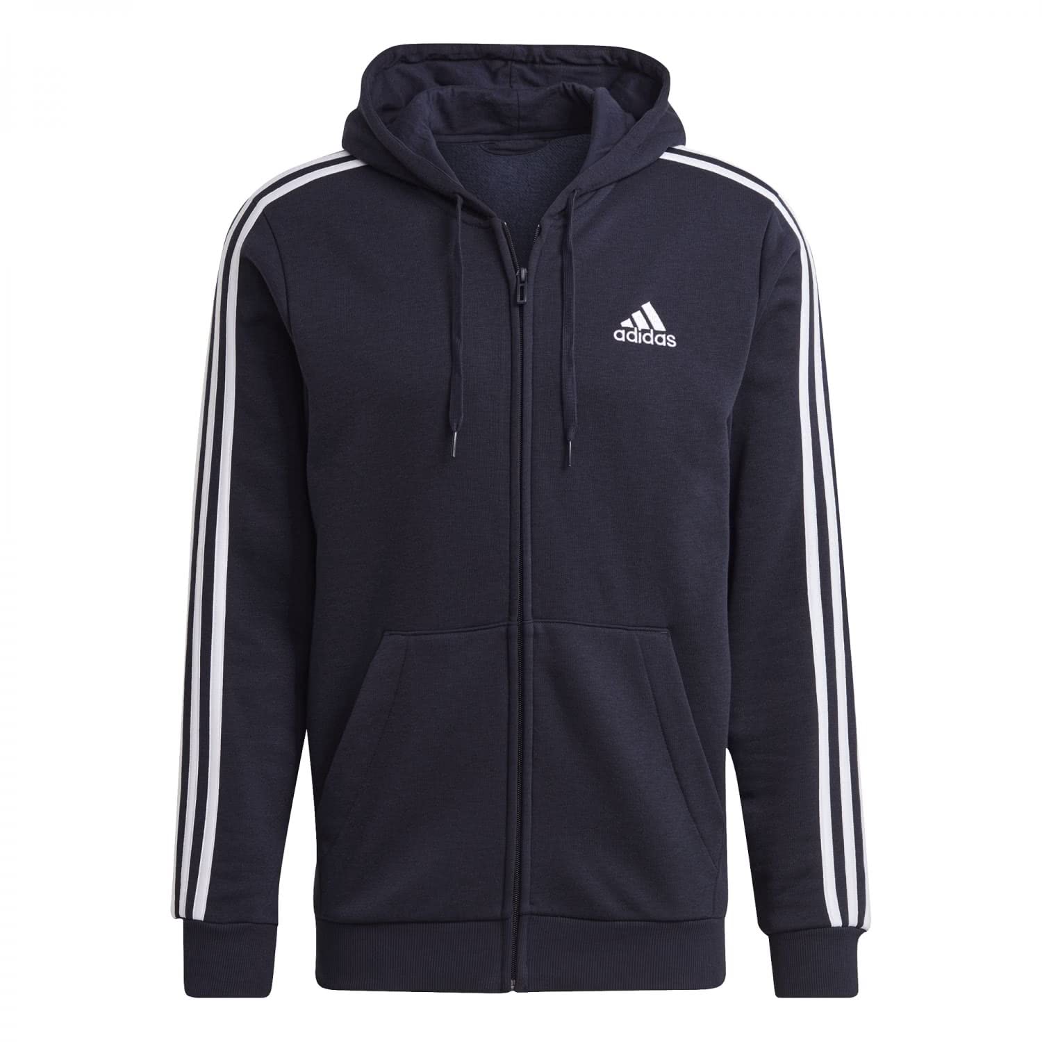 adidas Essentials Fleece Sudadera con Capucha Hombre (Pack de 1)