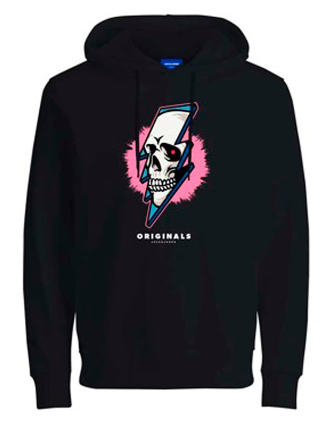 Jack & Jones Jorcrown Skull Sweat Hood Fst Sudadera con Capucha para Hombre