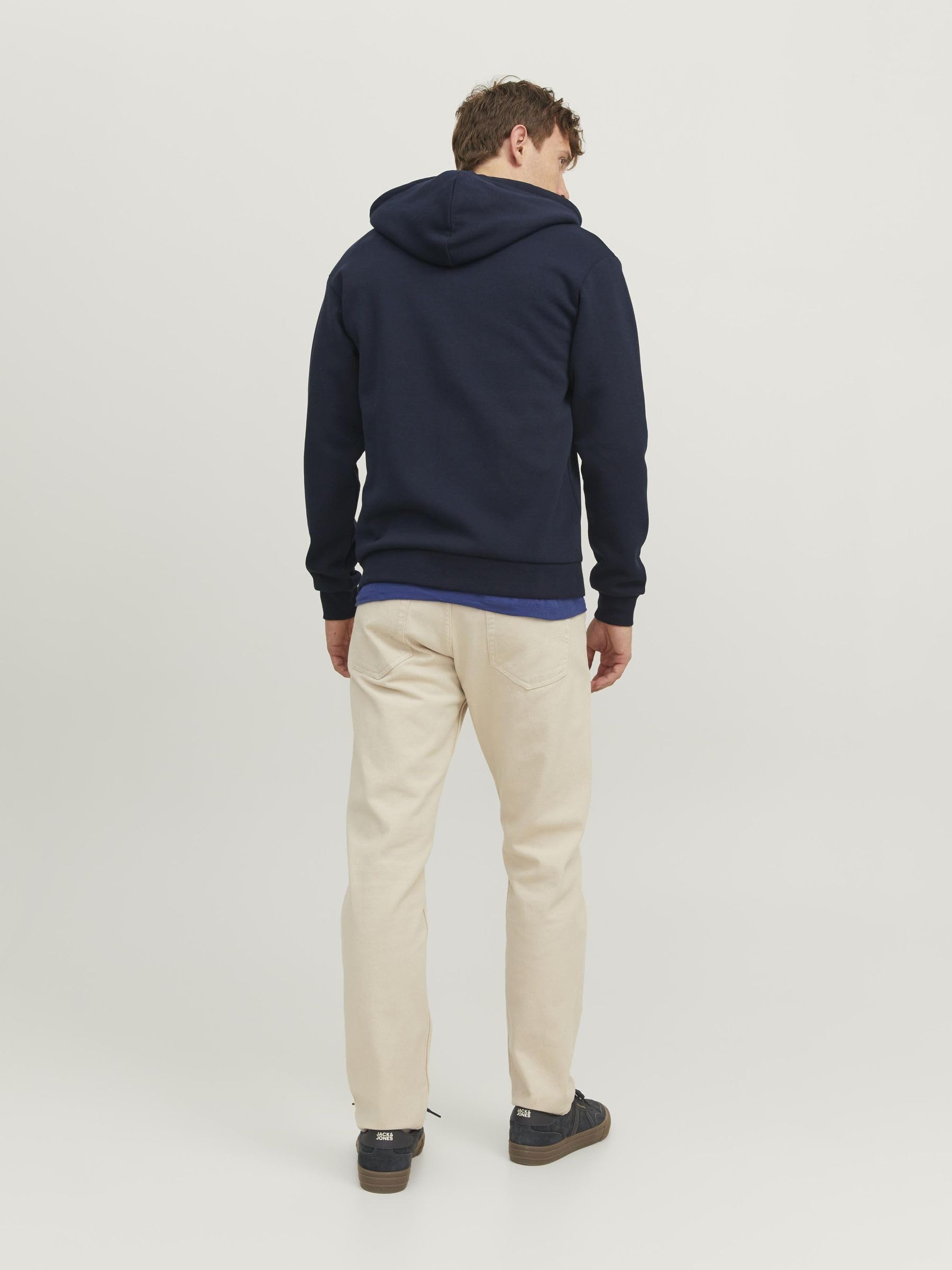 Jack & Jones Zip Hoodie Plain Zip Hoodie