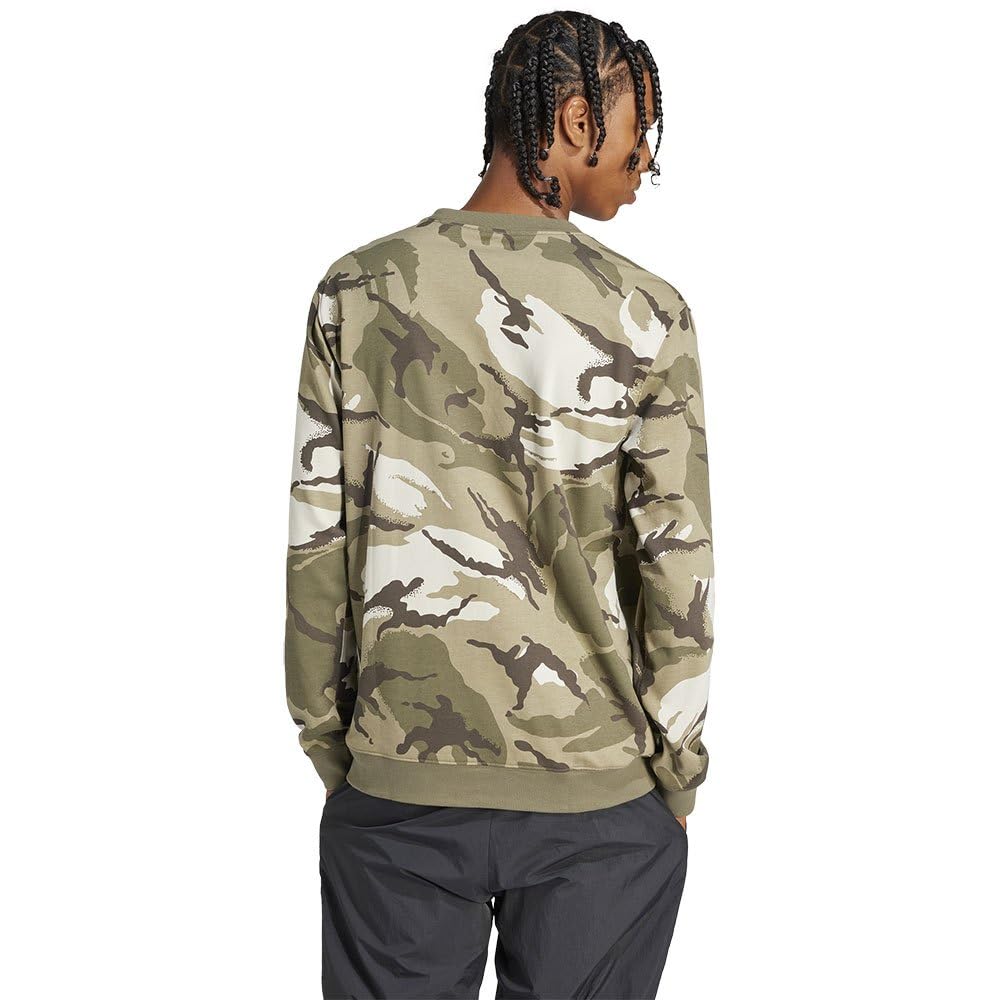 adidas Seasonal Essentials Camouflage Sweatshirt Sudadera Hombre