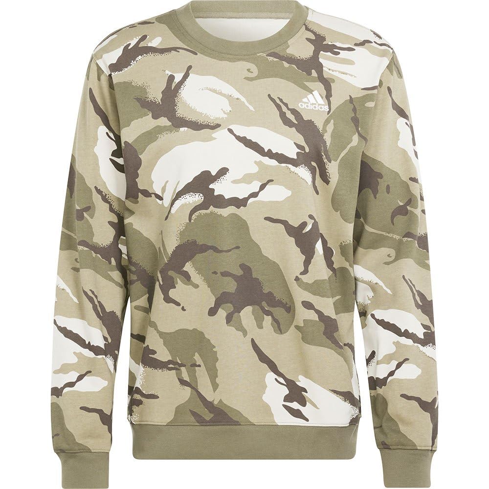 adidas Seasonal Essentials Camouflage Sweatshirt Sudadera Hombre