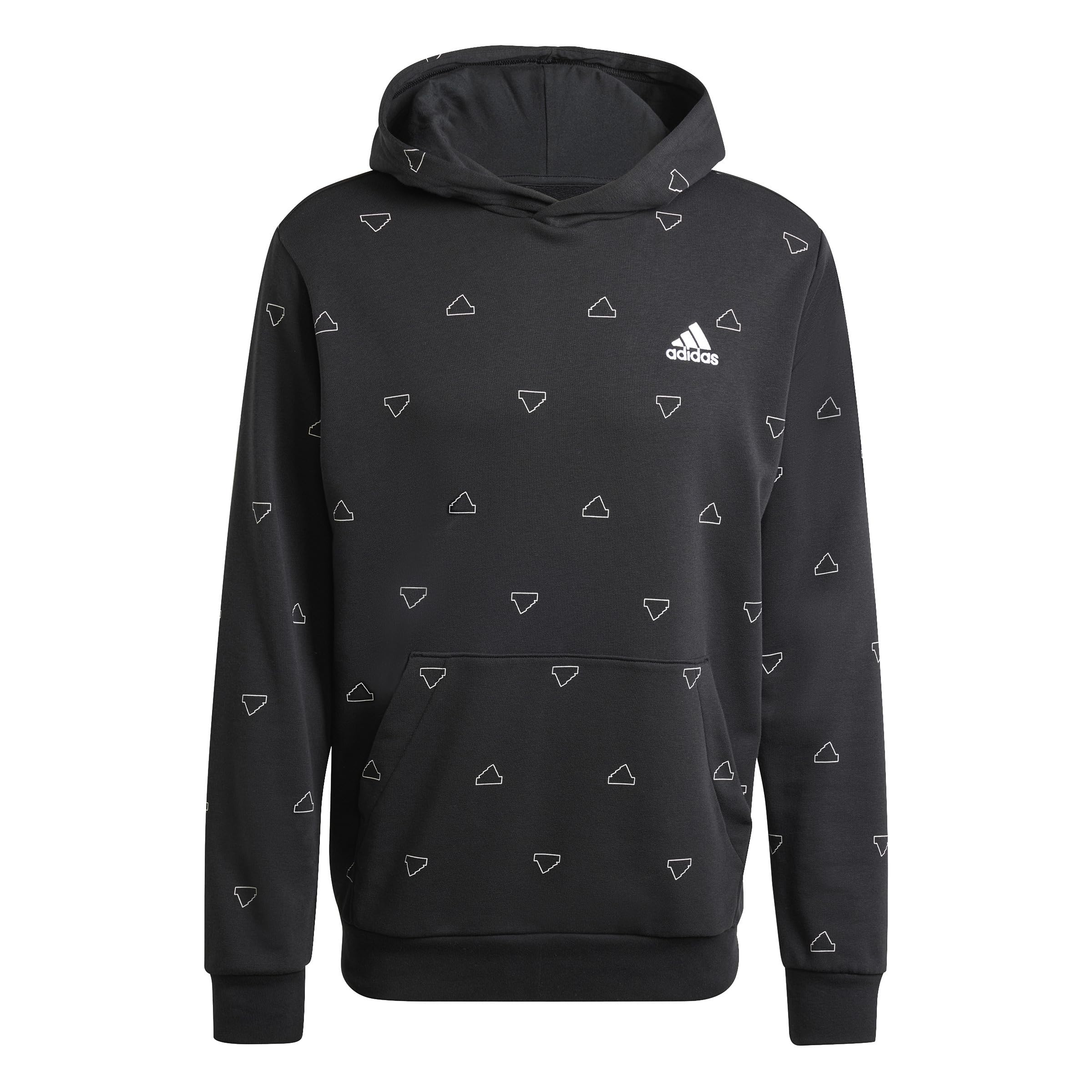 adidas Seasonal Essentials Monogram Graphic Hoodie Sudadera Hombre