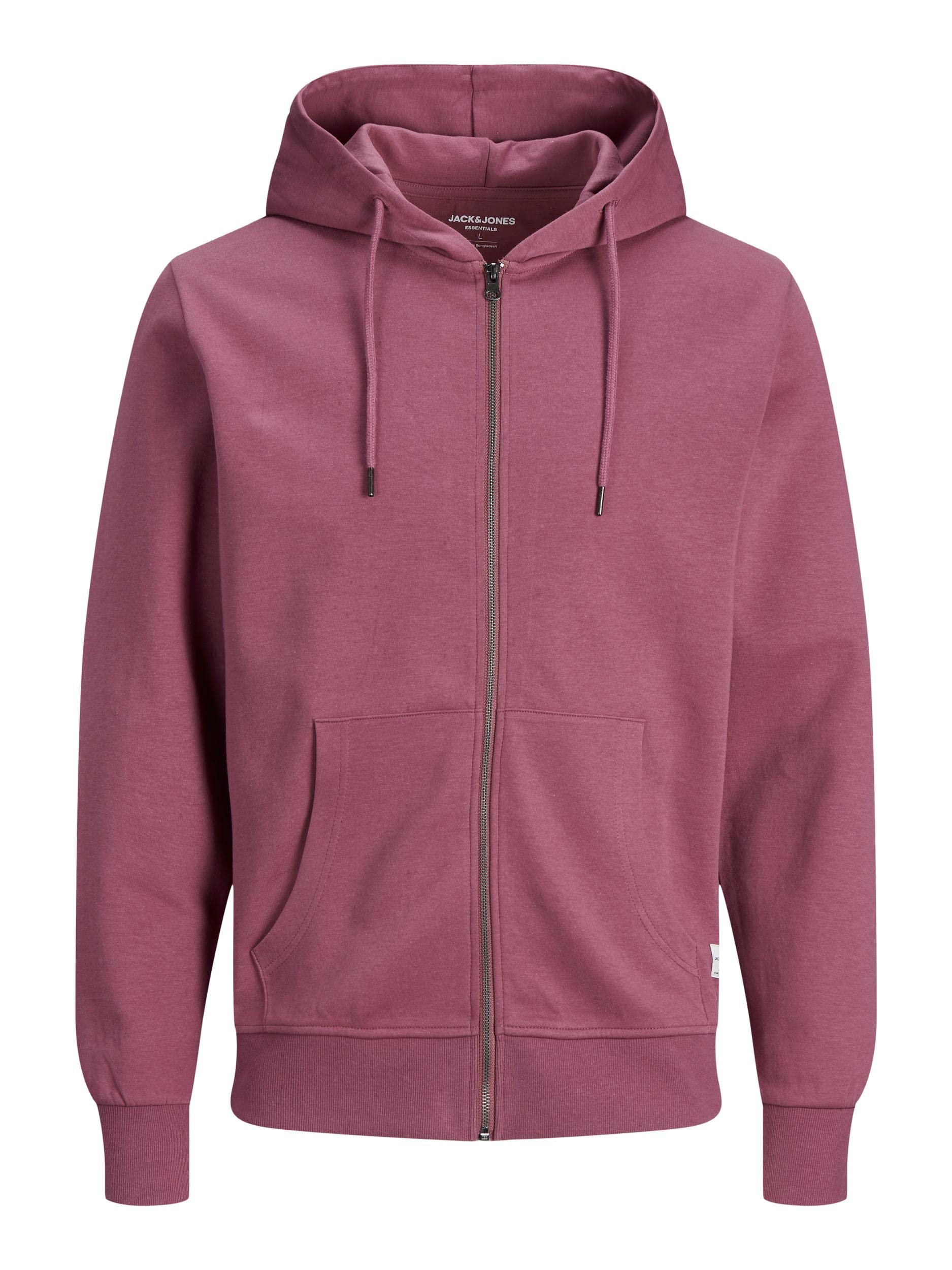 Jack & Jones Jjebasic Sweat Zip Hood Noos Sudadera con Capucha de Deporte para Hombre
