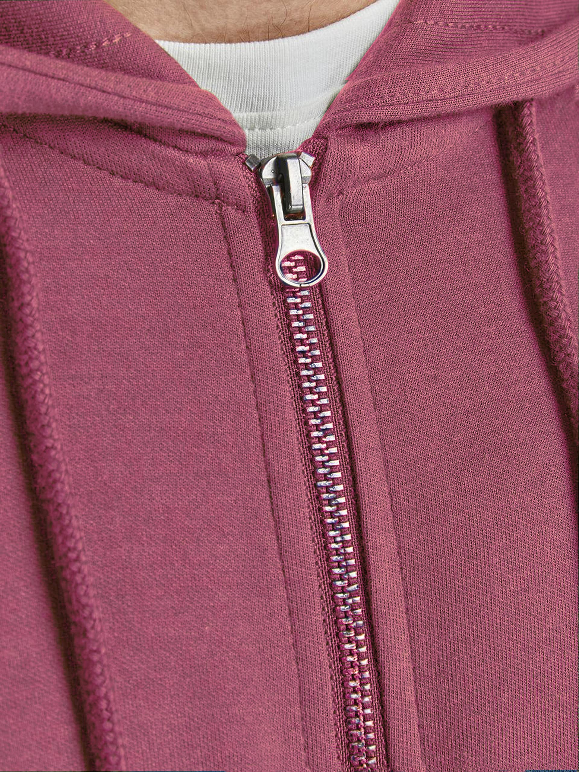 Jack & Jones Jjebasic Sweat Zip Hood Noos Sudadera con Capucha de Deporte para Hombre